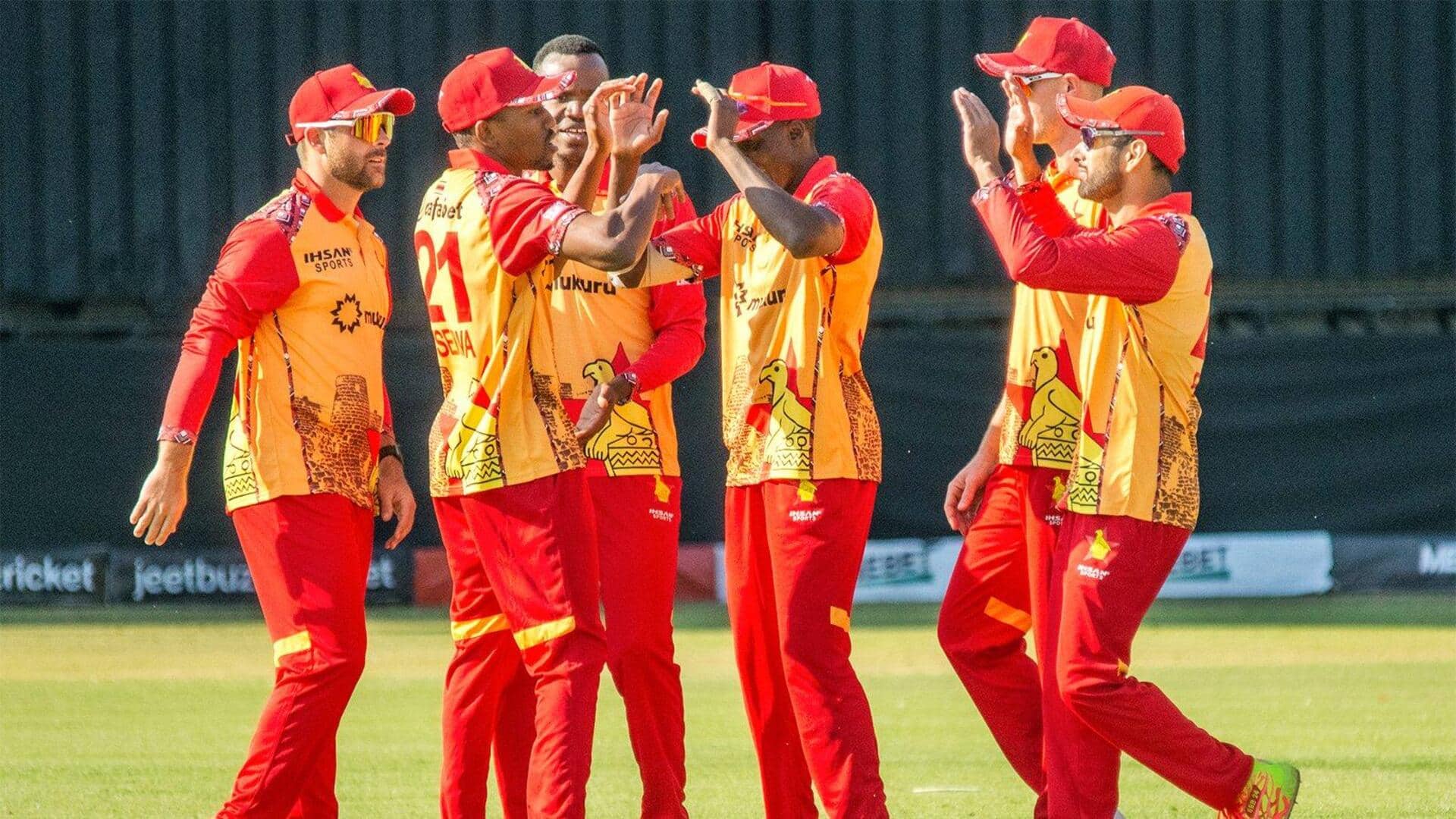 Zimbabwe announce squad for India T20Is; Wessly Madhevere returns