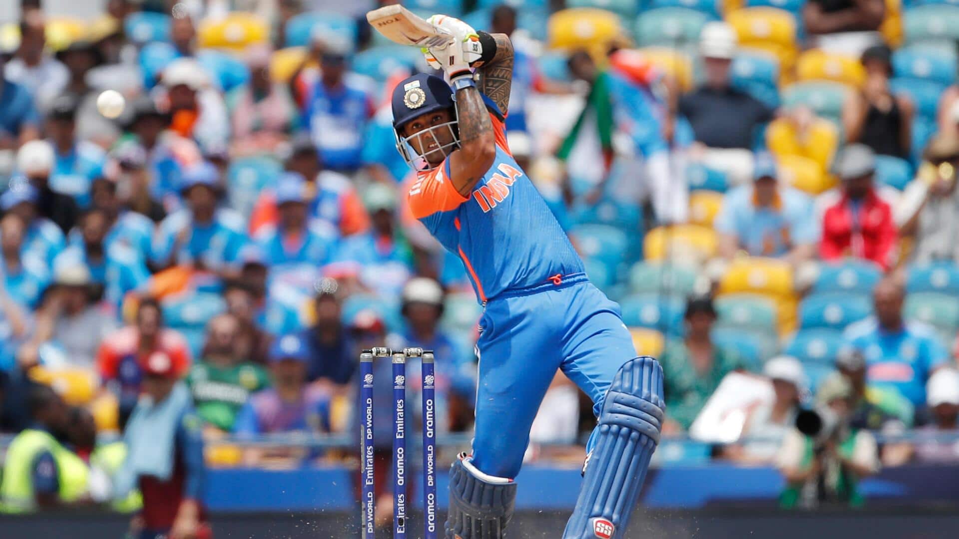 T20 World Cup: Suryakumar Yadav slams his second successive fifty