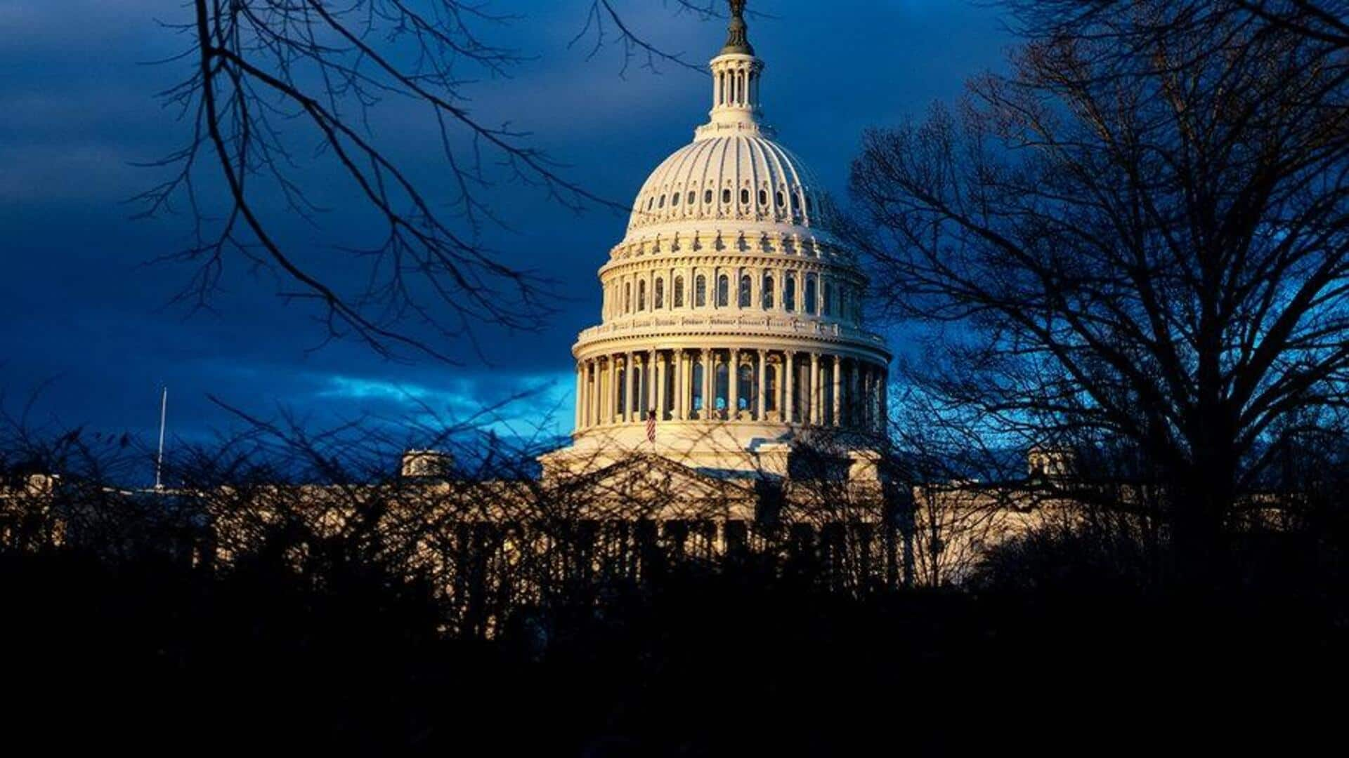 Man arrested with knives, machete ahead of Trump's Capitol visit  