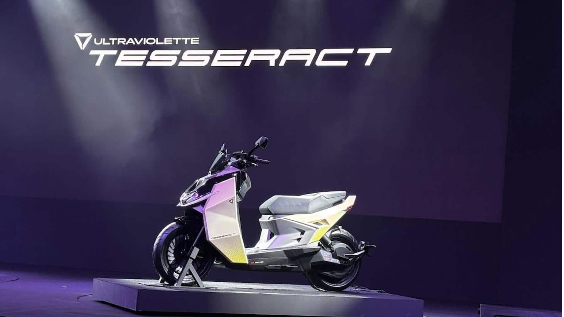 Ultraviolette Tesseract e-scooter, with 261km range, launched at ₹1.45 lakh