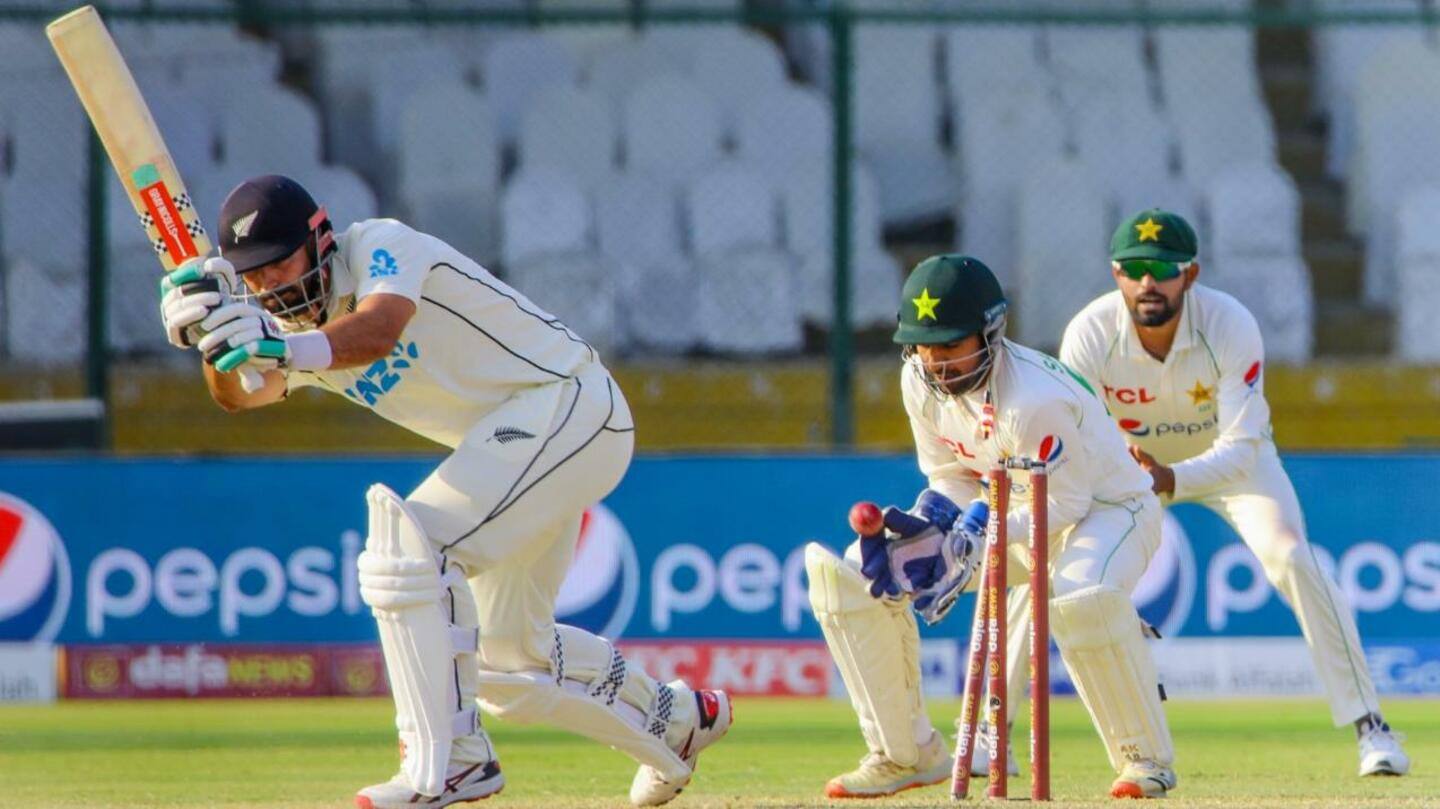 2nd Test: New Zealand compile 309/6; Pakistan bounce back