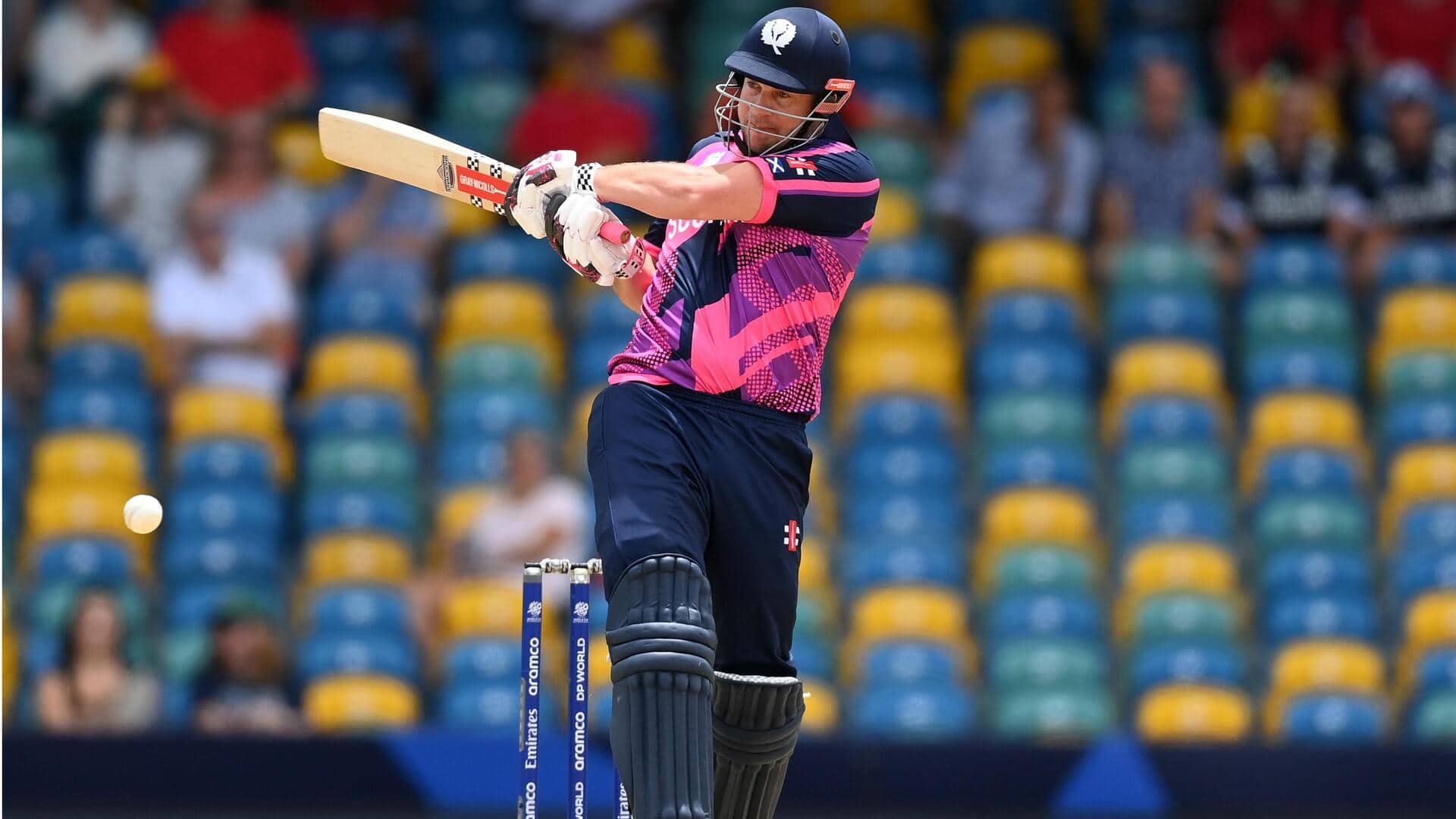T20 World Cup: A look at highest partnerships for Scotland 