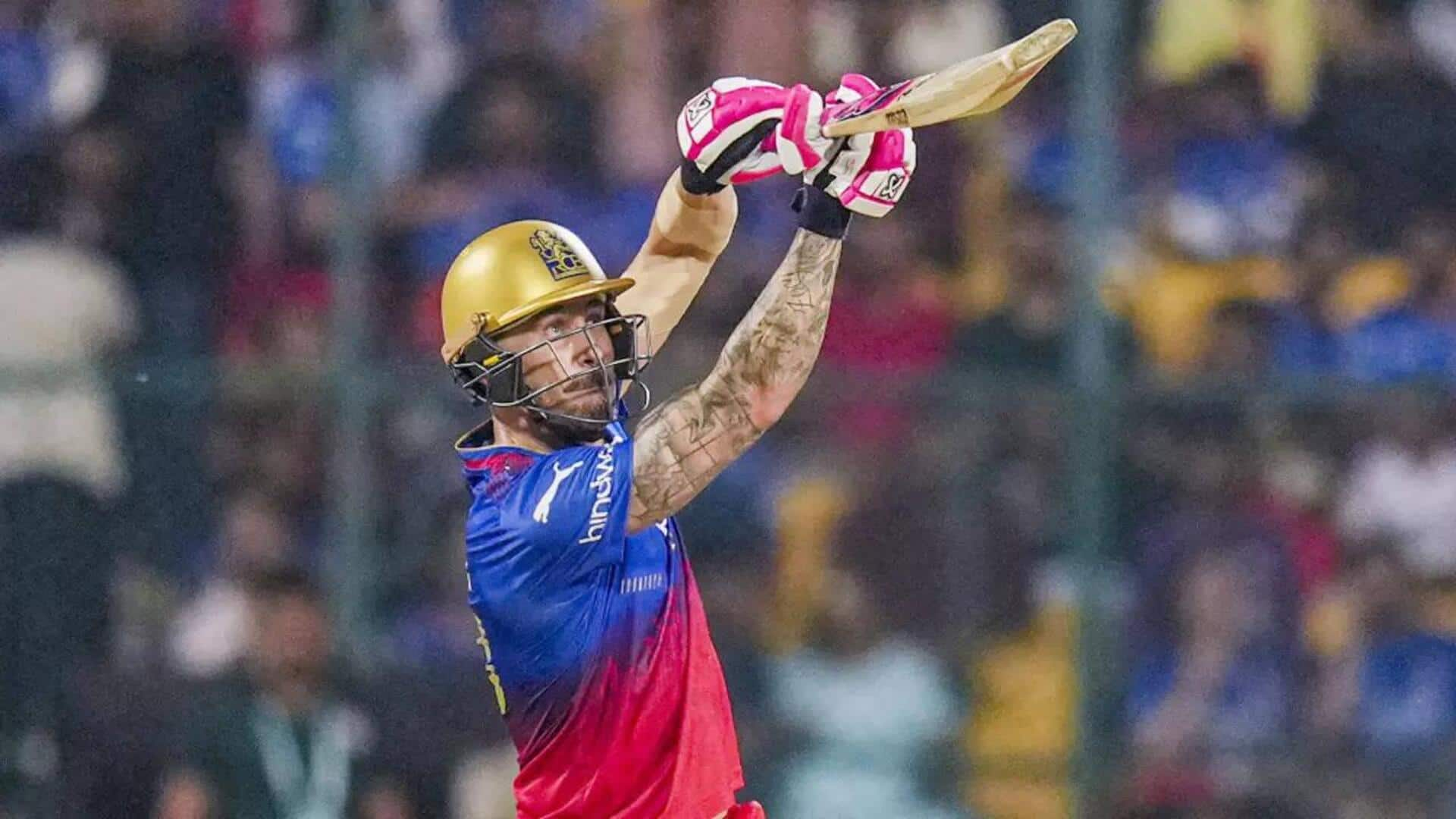 IPL 2025: DC bag Faf du Plessis for ₹2 crore