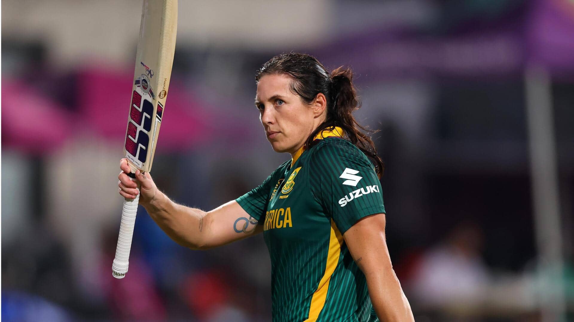 Listing South African batters with hundreds at Women's World Cup