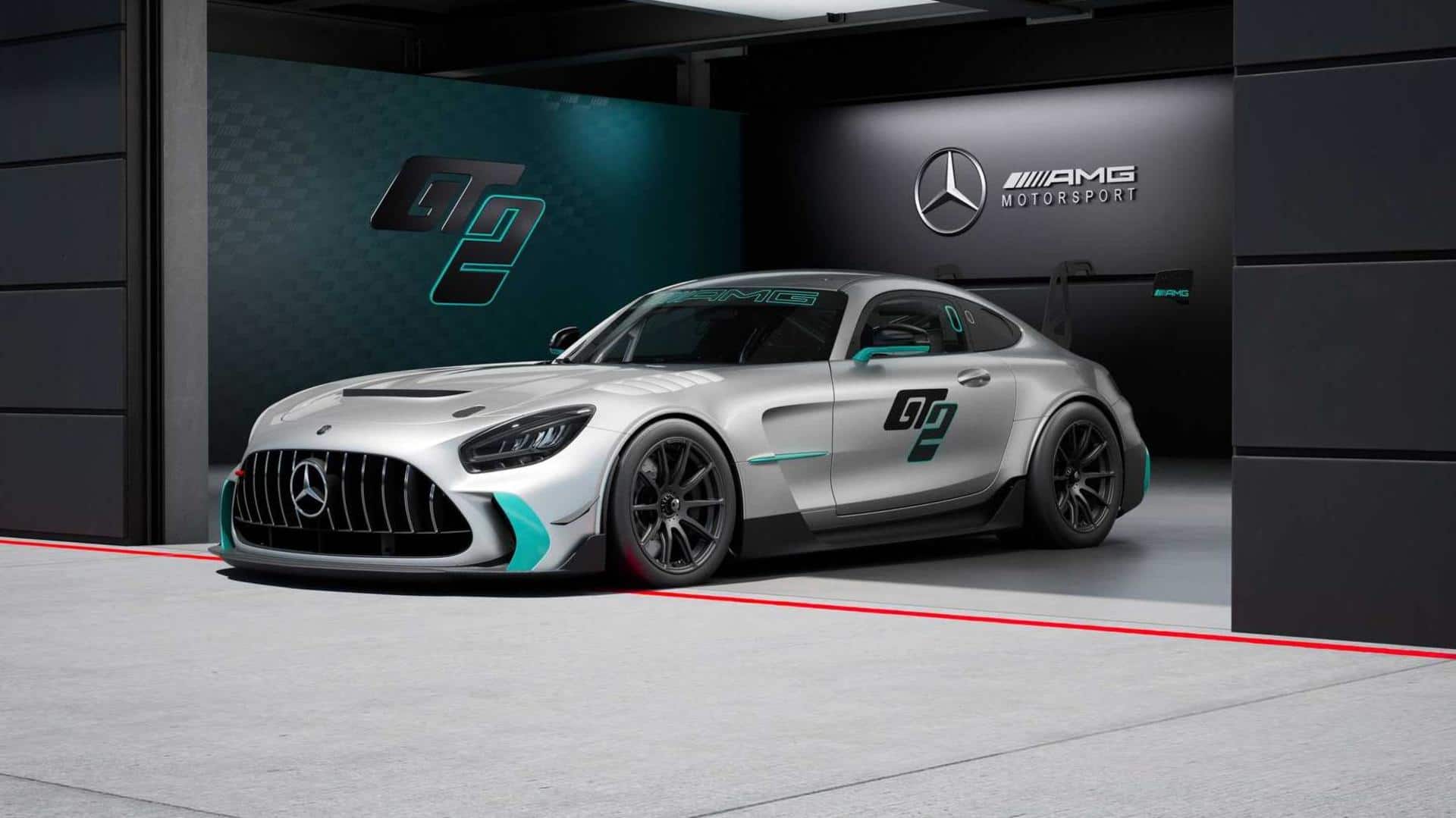 Mercedes-AMG GT2 race car revealed with a 707hp, V8 engine