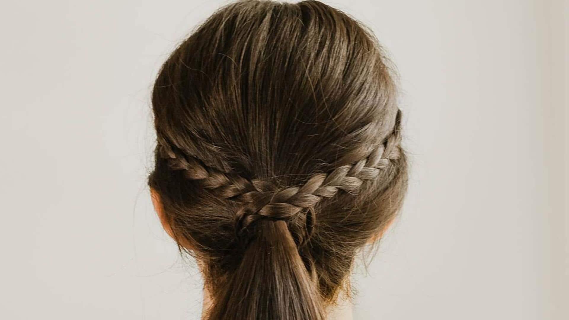 Ethereal elven braids for straight hair