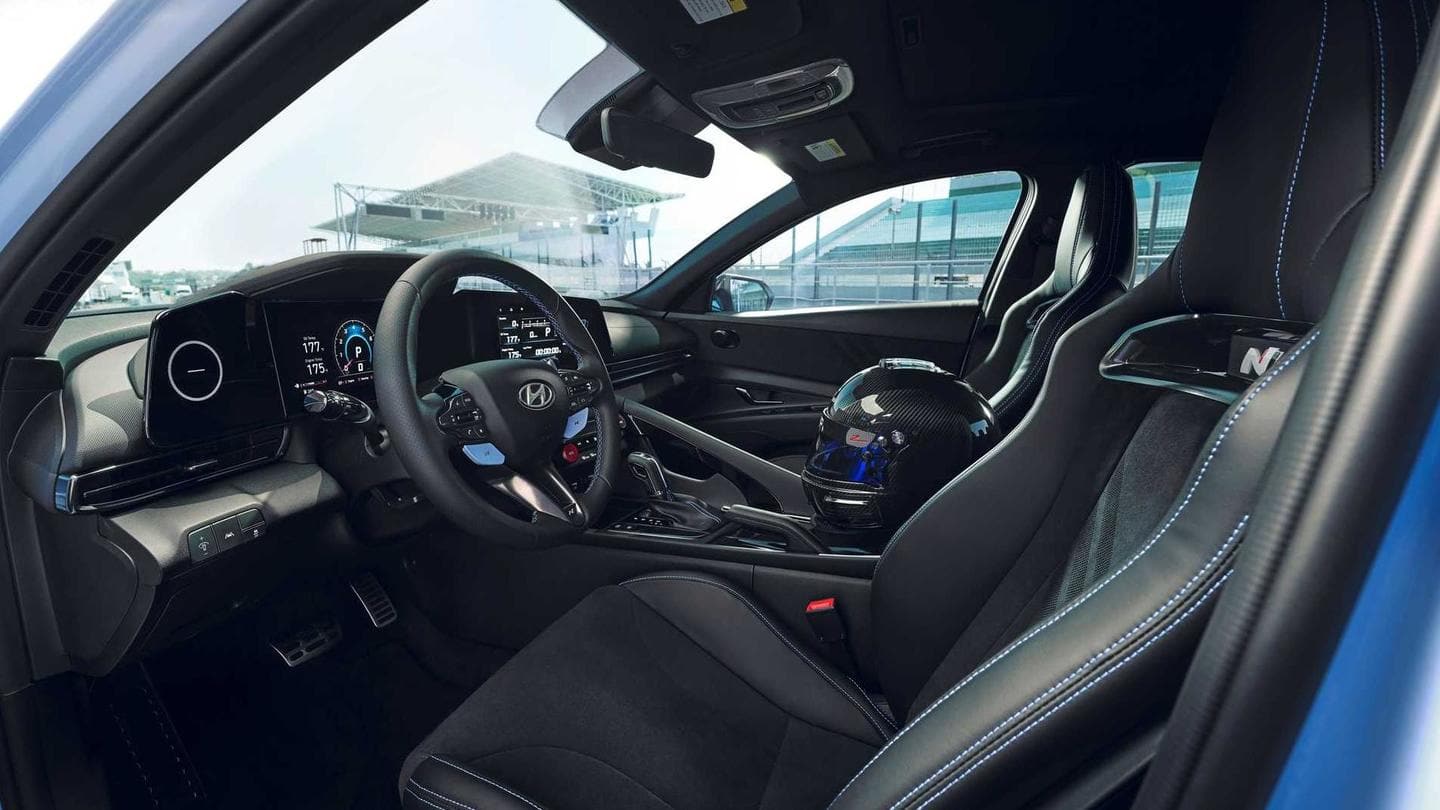 It offers an infotainment console with lap timer functionality It offers an infotainment console with lap timer functionality