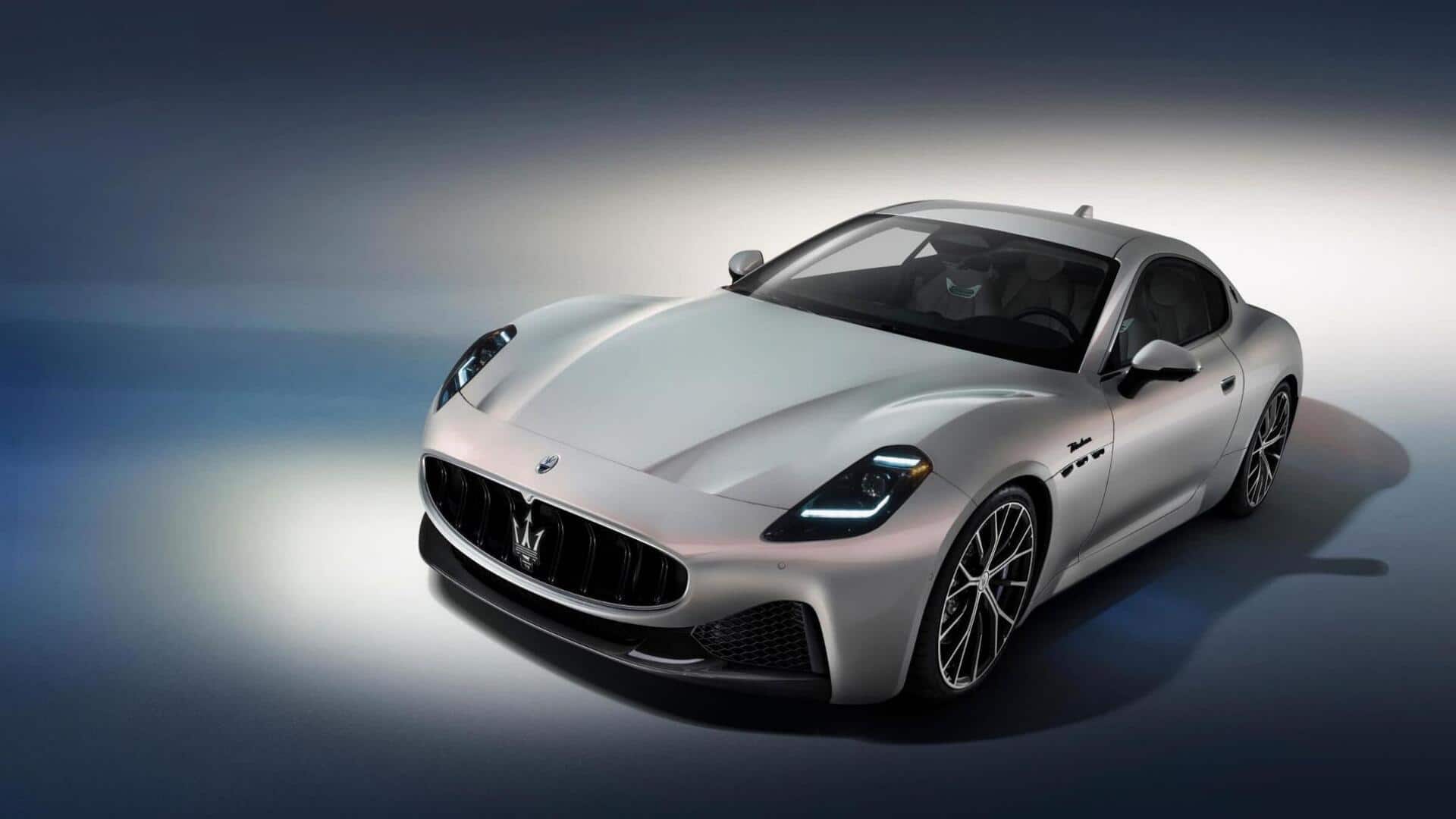 Maserati GranTurismo and Folgore EV's India launch set for 2024