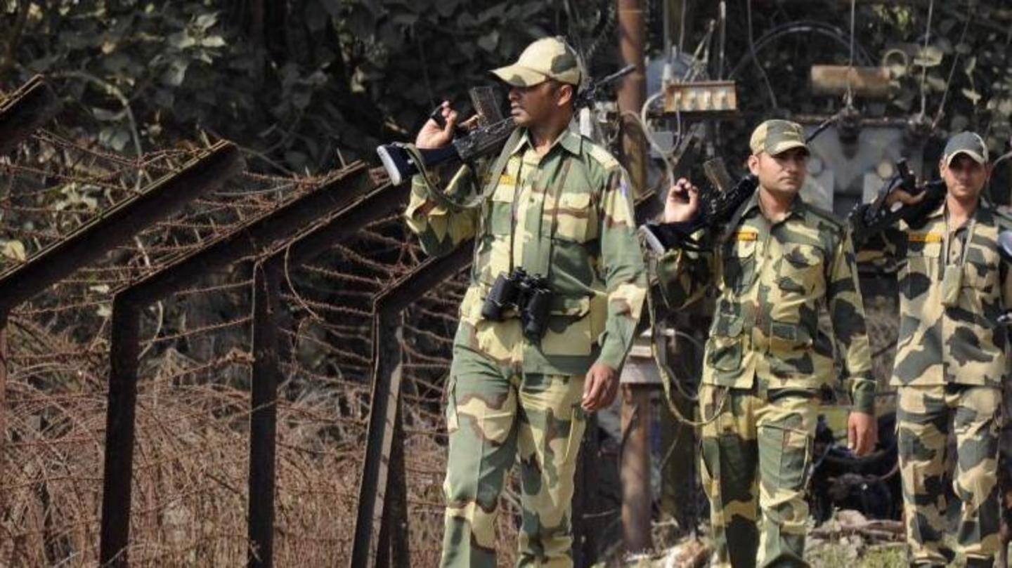 The boy seemed to have lost his way: BSF The boy seemed to have lost his way: BSF