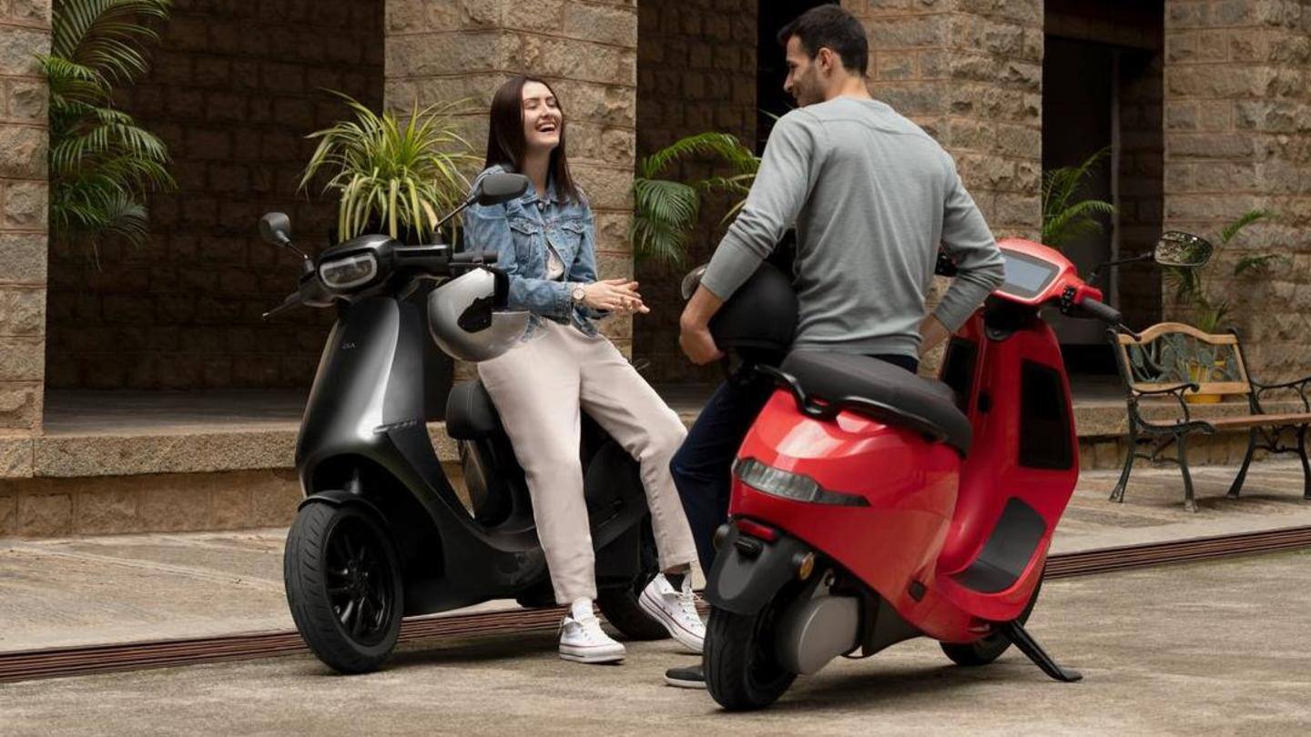 The scooters have aluminium-alloy wheels and Bluetooth connectivity The scooters have aluminium-alloy wheels and Bluetooth connectivity