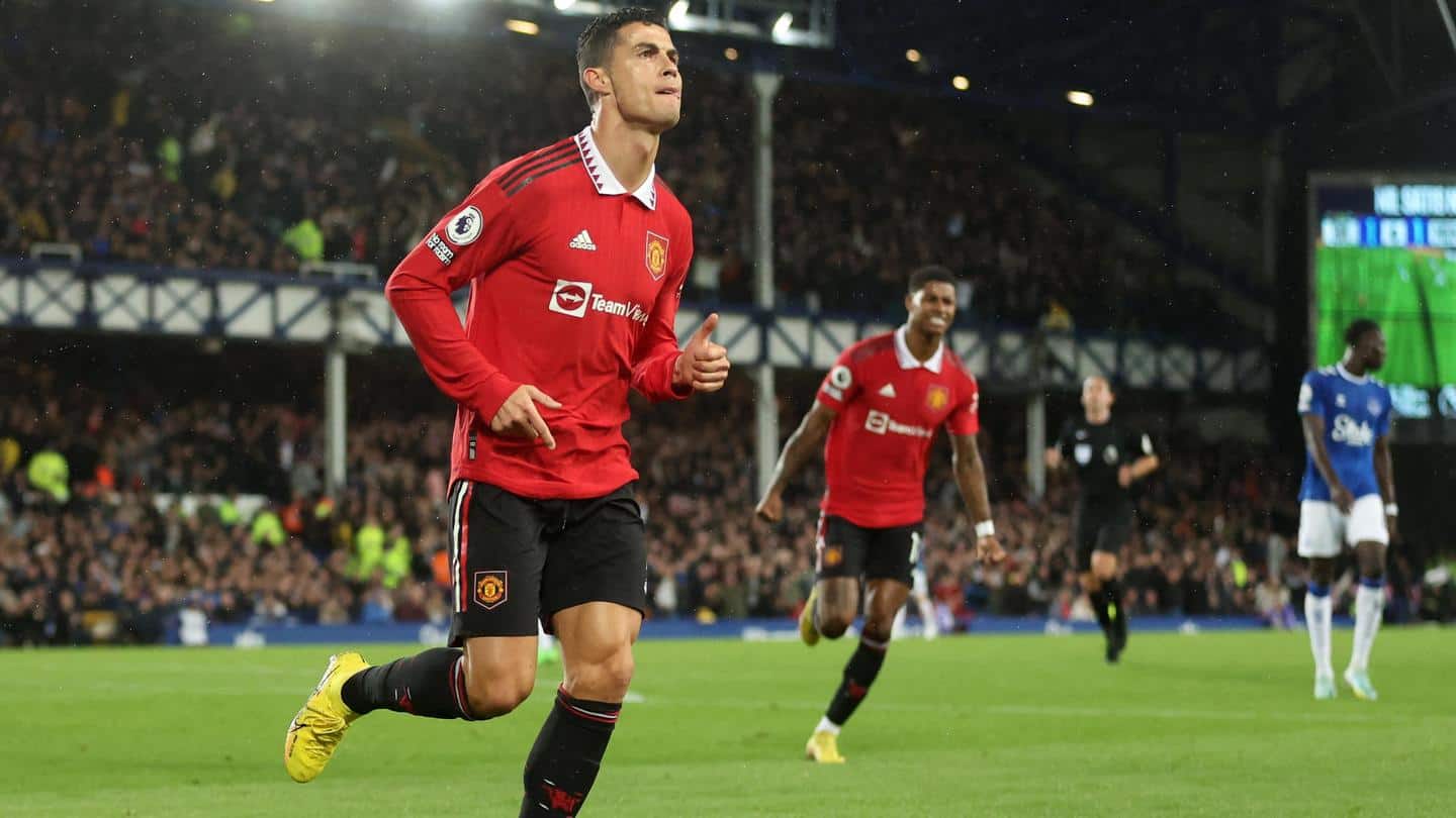 Ronaldo shines as Manchester United thump Everton 2-1: Key stats