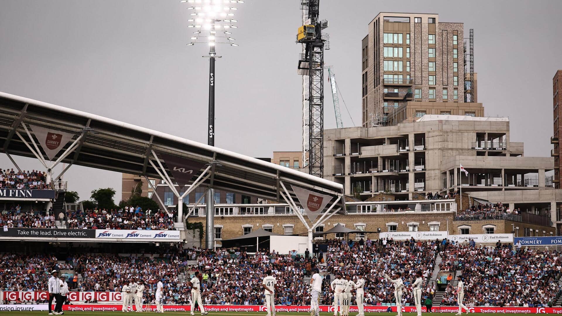 Oval Test: Rain forces stumps with England 339/6 against India Oval Test: Rain forces stumps with England 339/6 against India