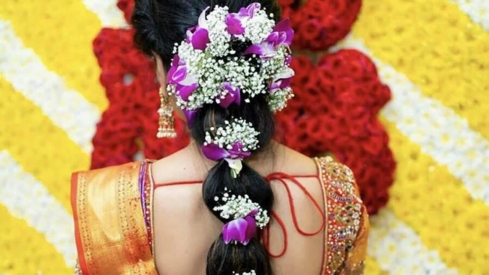 Attending a festival? Try these flower hairdos to stand out 