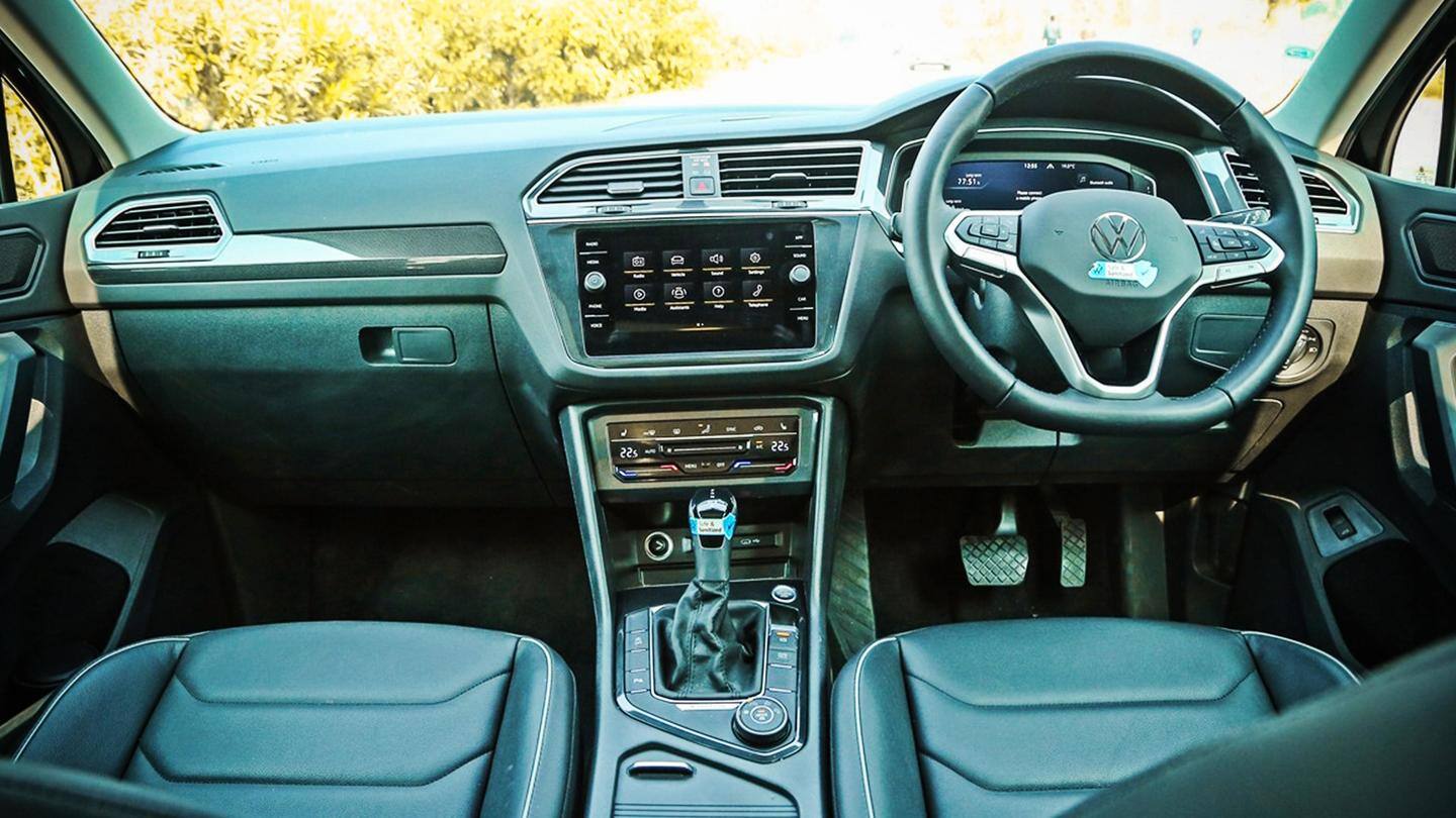 The interiors offer excellent build quality The interiors offer excellent build quality