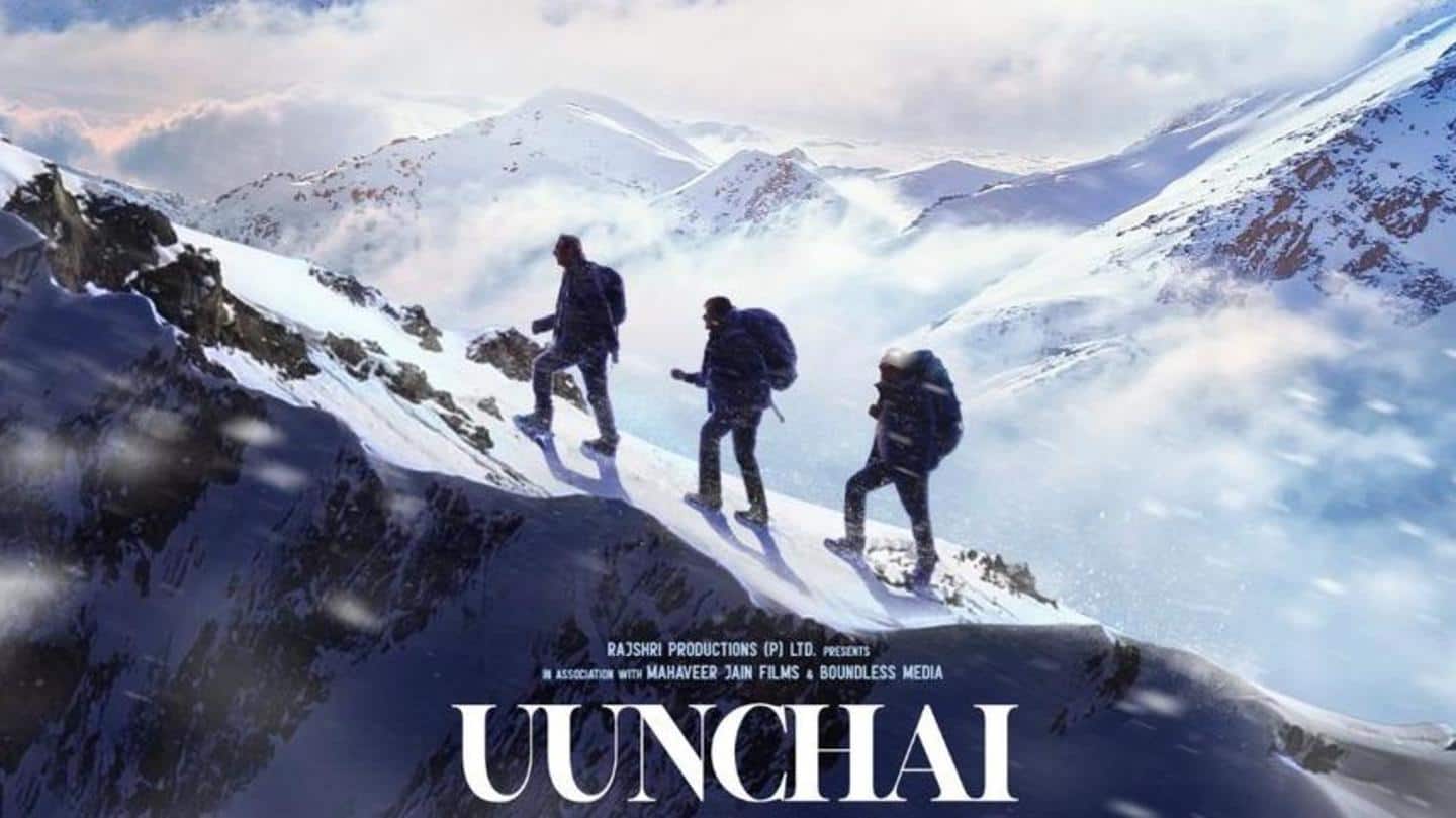 'Uunchai': Megastar Amitabh Bachchan unveils first glimpse of upcoming film