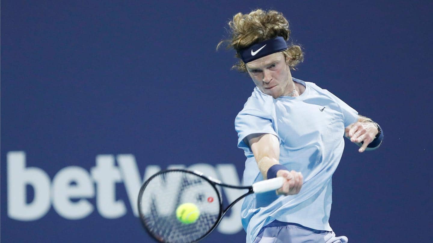 2022 Vienna Open: Andrey Rublev stuns Diego Schwartzman; Fritz advances