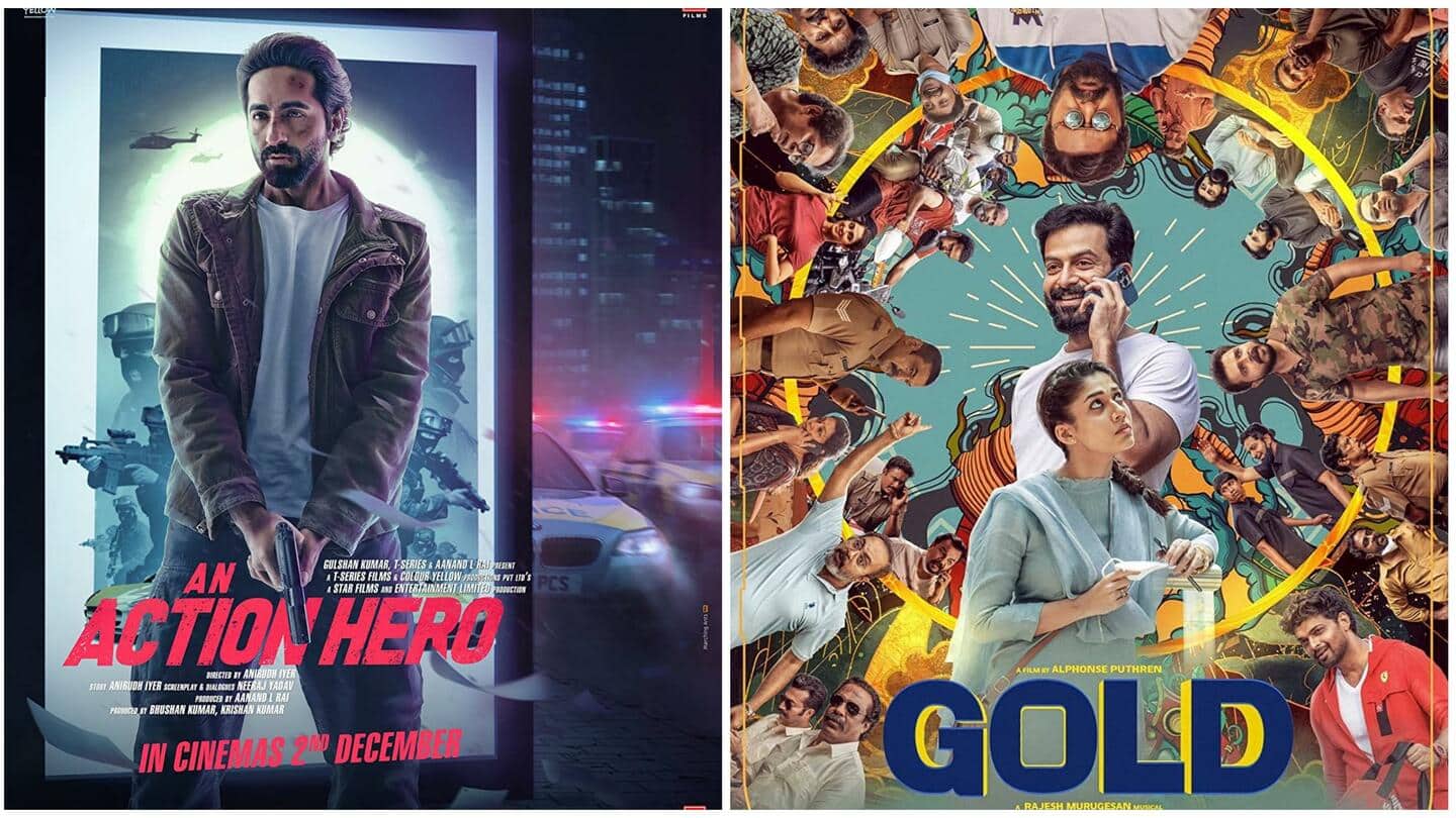 Box office collections: How are 'An Action Hero,' 'Gold' performing?