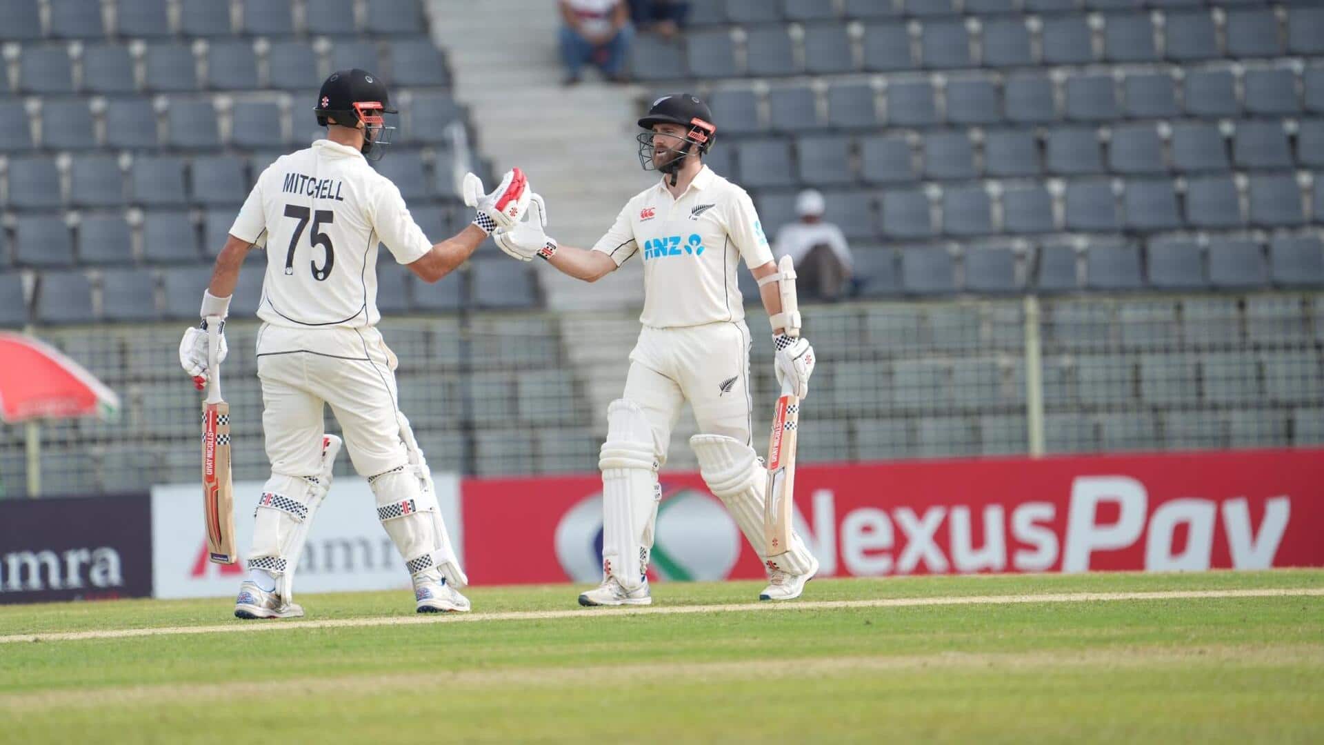 BAN vs NZ: Kane Williamson registers his 29th Test century