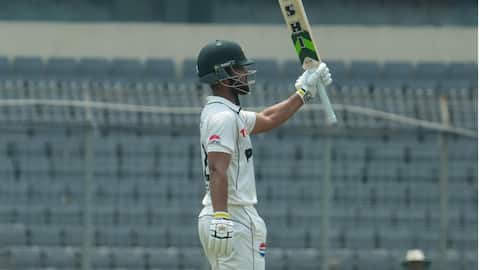 Pakistan's Abdullah Fazal slams 60 vs Bangladesh on Test debut 