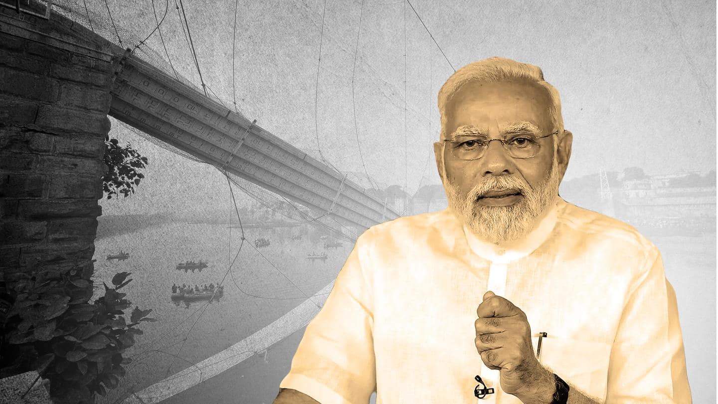 Gujarat: PM Modi cancels key event following Morbi bridge collapse