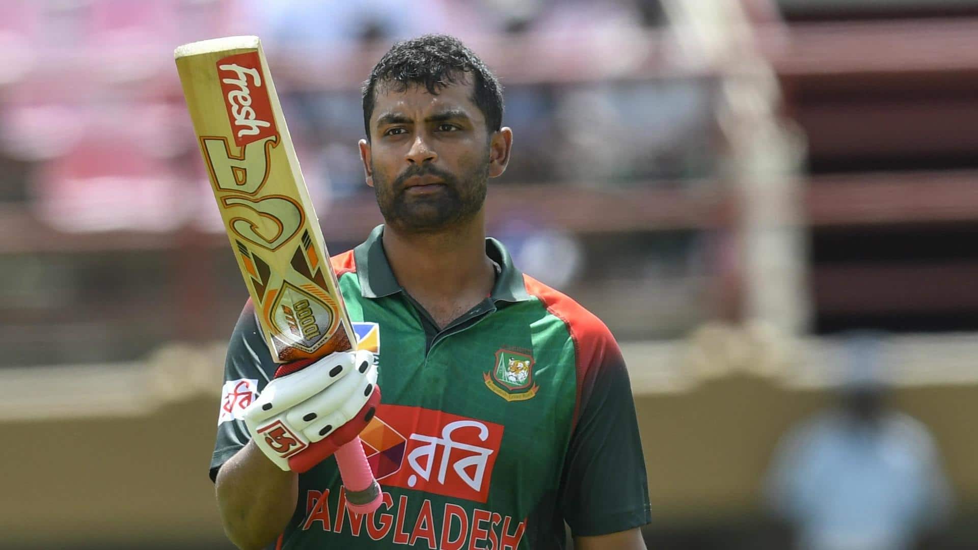 Tamim Iqbal registers first fifty in 10 ODI innings: Stats
