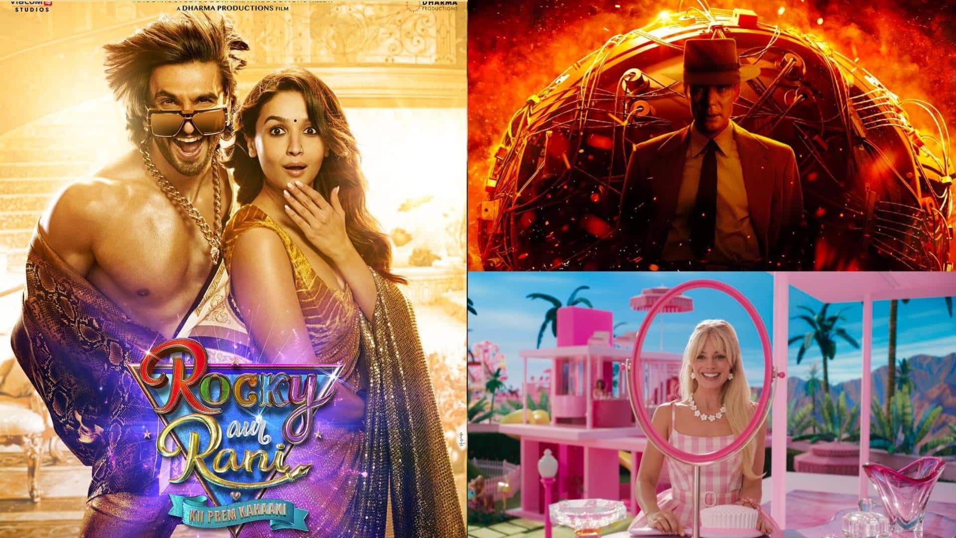 'Barbie,' 'RRKPK,' 'Oppenheimer': Films hitting theaters in July