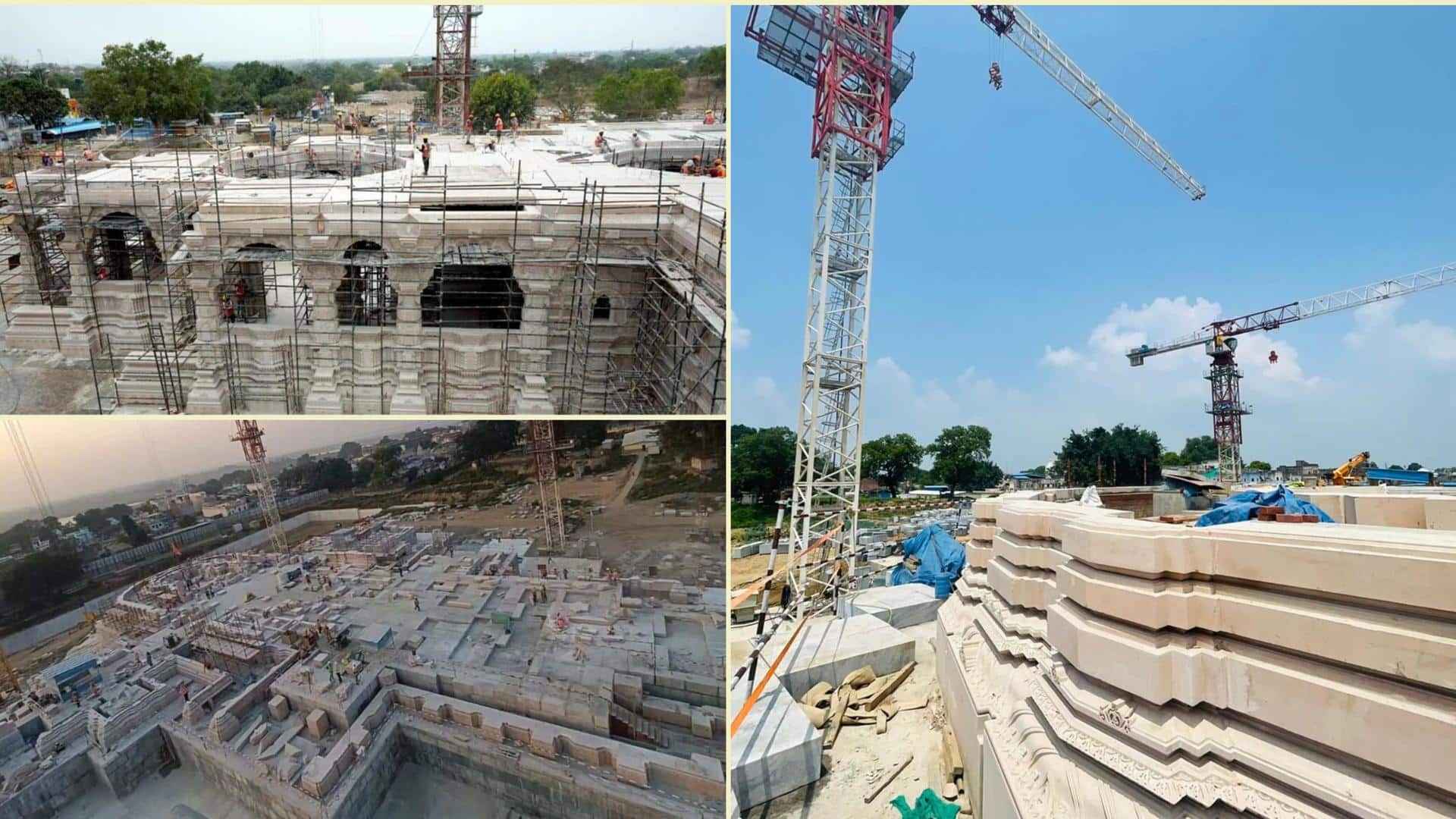 Ram Mandir: Latest pictures reveal construction progress 