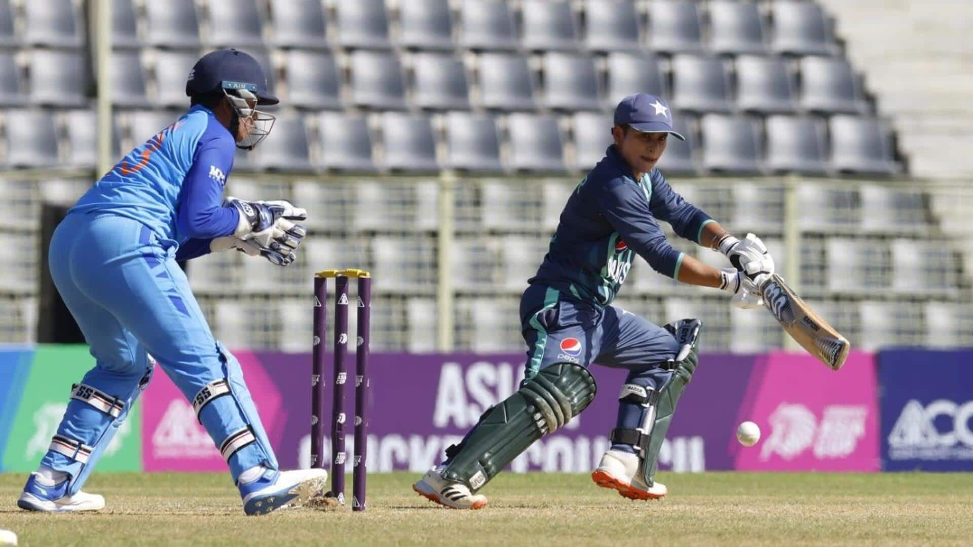 Women's Asia Cup T20: Numbers from India-Pakistan rivalry