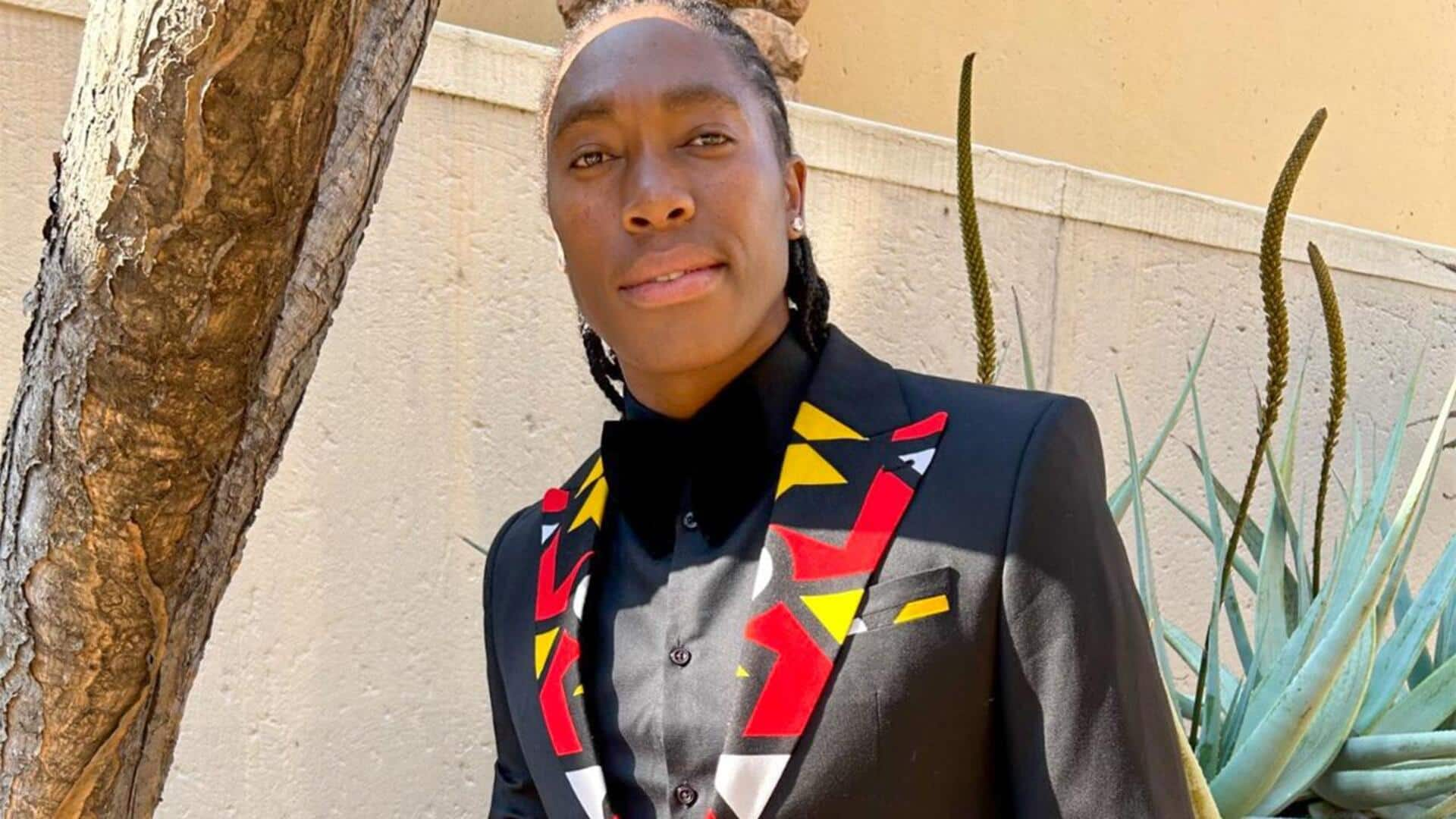 Caster Semenya's athletic-inspired African elegance