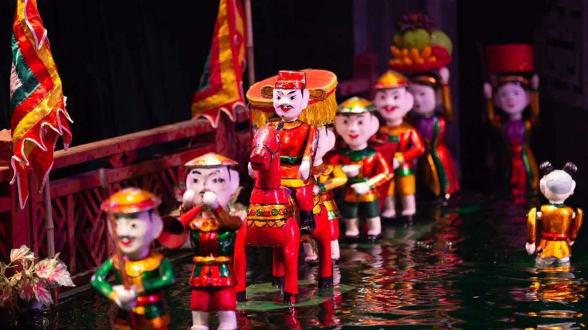 5 fascinating aspects of Vietnamese water puppetry