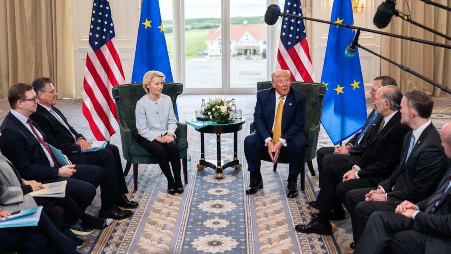 'No alternative': What EU said on freezing US trade deal 