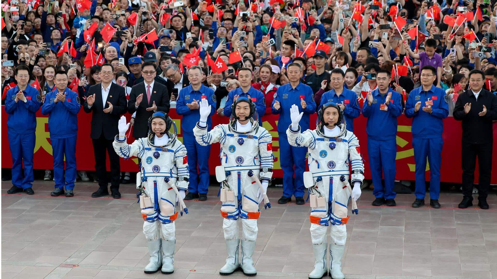 Chinese astronaut to spend a full year in space