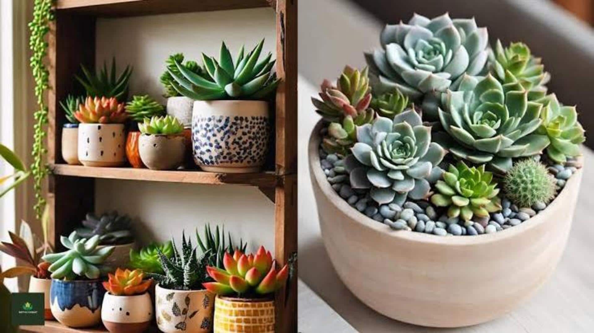 Choosing pots for succulents? Read this!