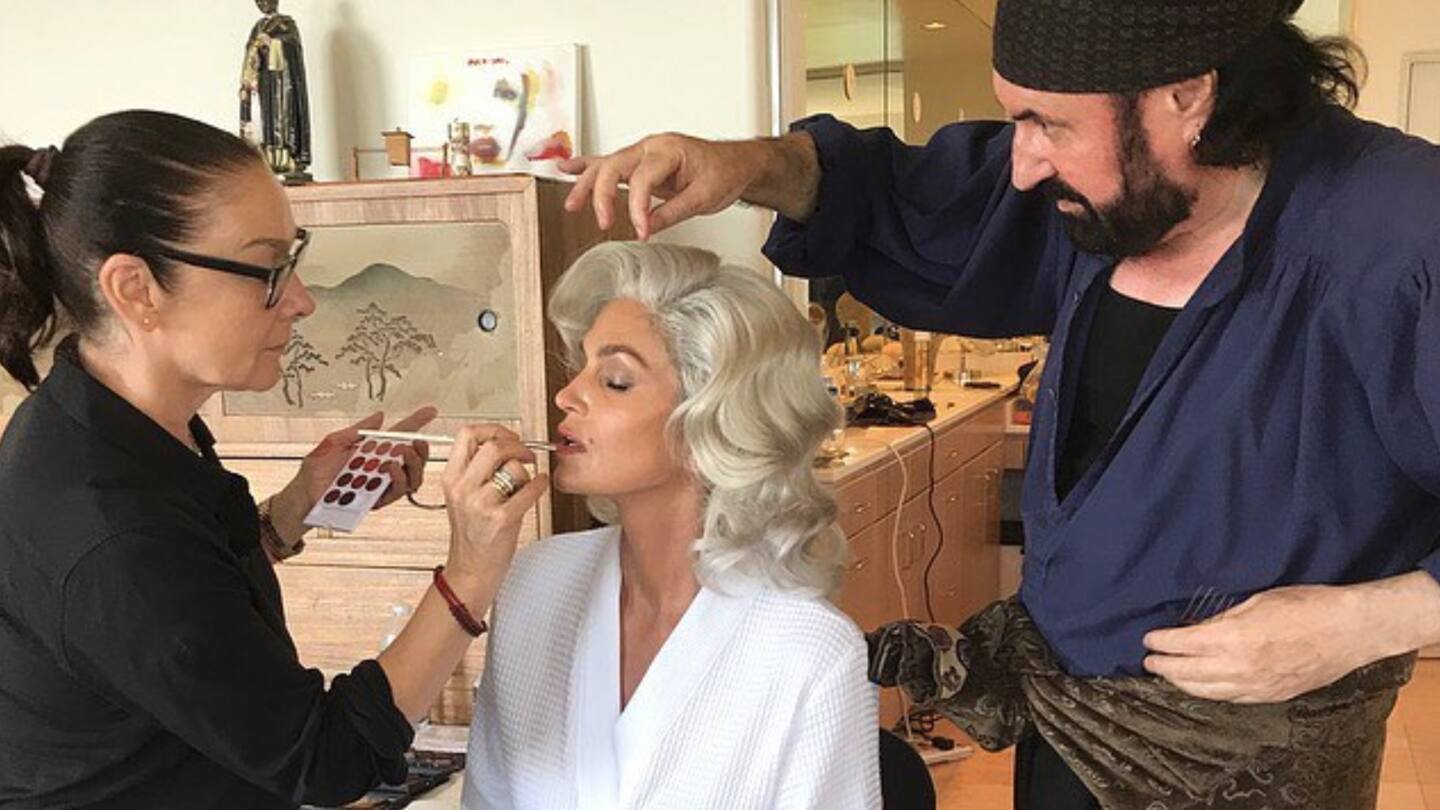 Cindy Crawford has channeled her inner Monroe repeatedly Cindy Crawford has channeled her inner Monroe repeatedly