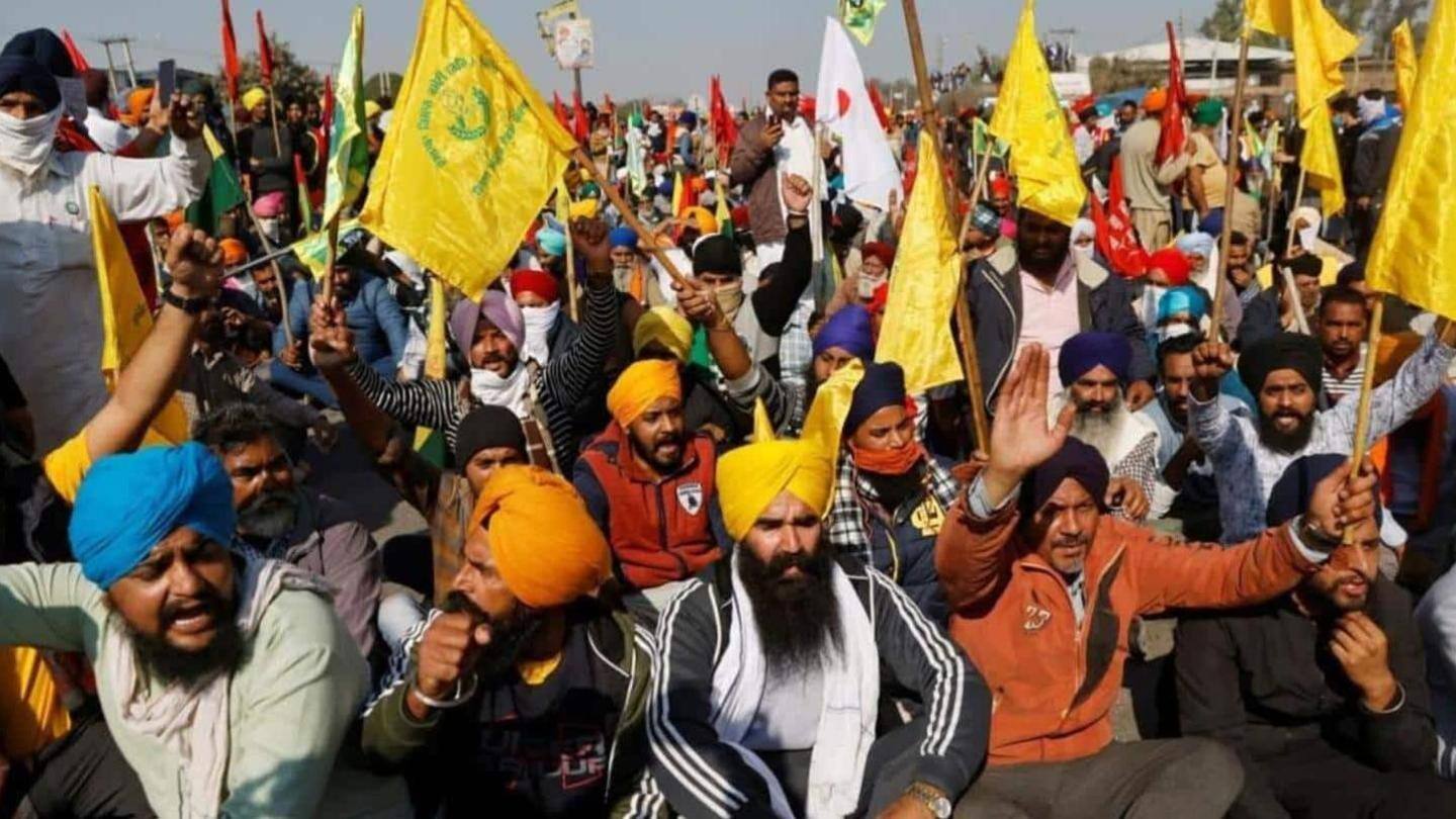 Singhu border: Key site of farmers' protest Singhu border: Key site of farmers' protest
