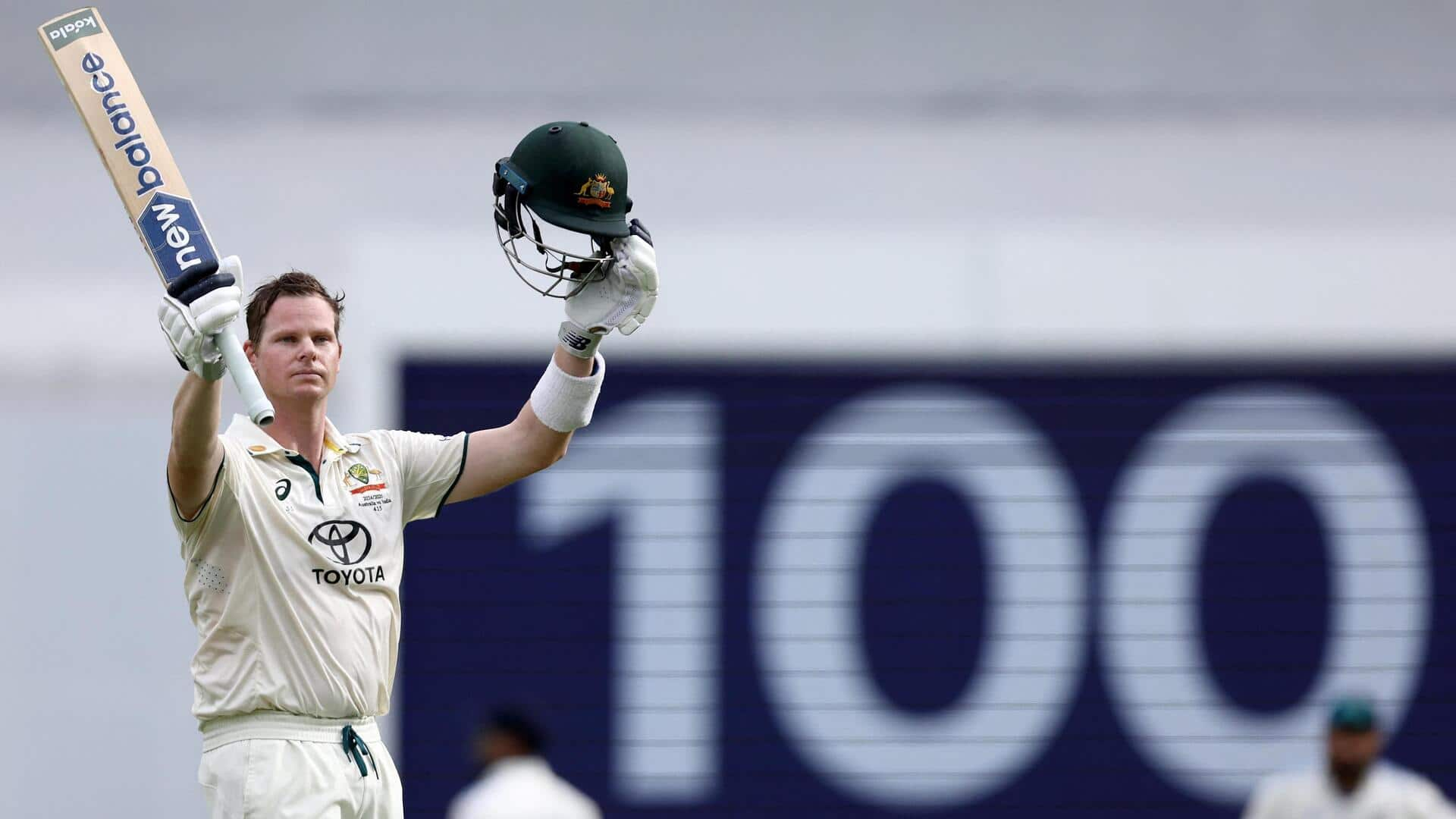 Steven Smith sets these records with ton in Brisbane Test