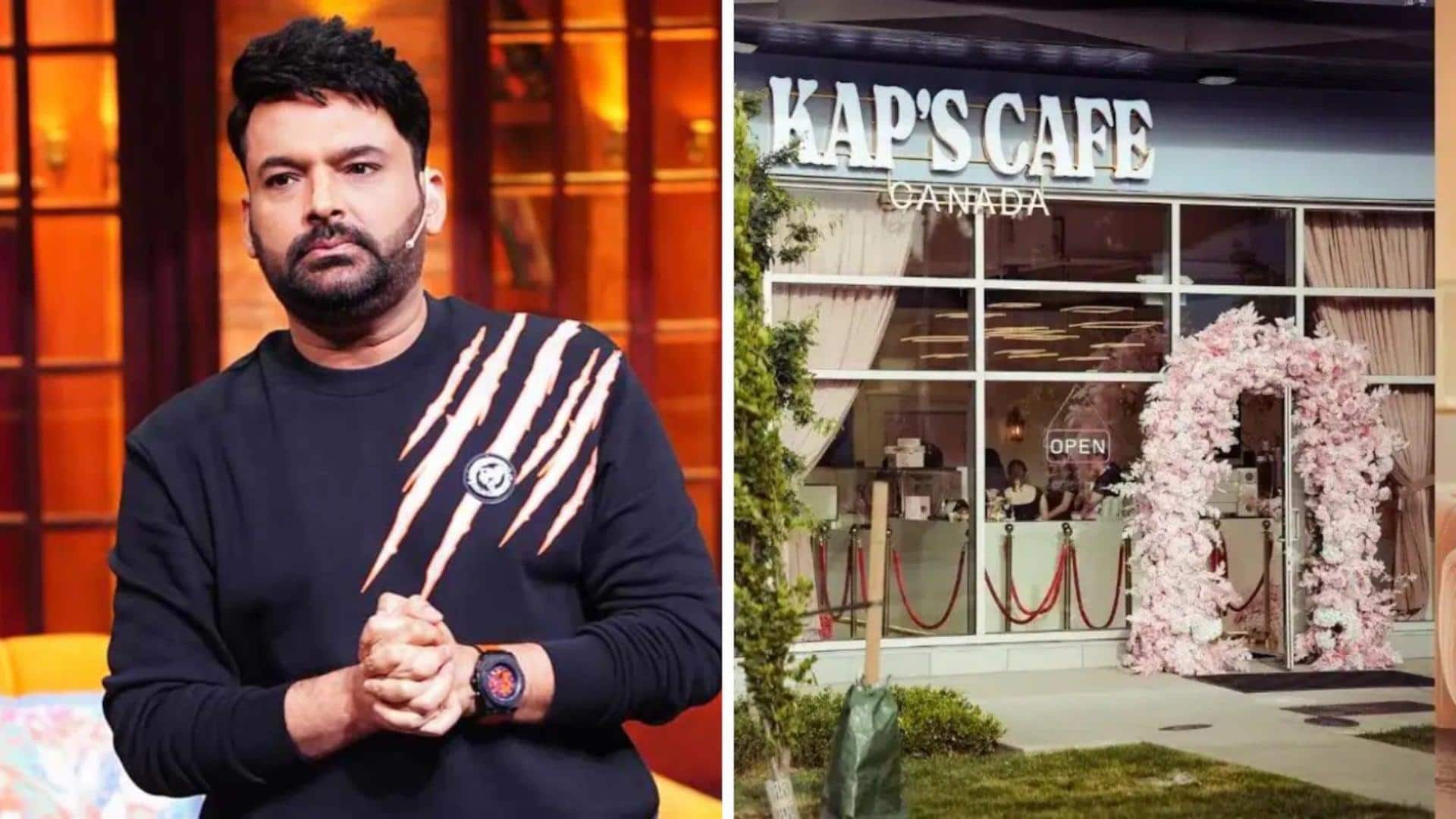 Where is Kapil going to open Kap's Cafe next?