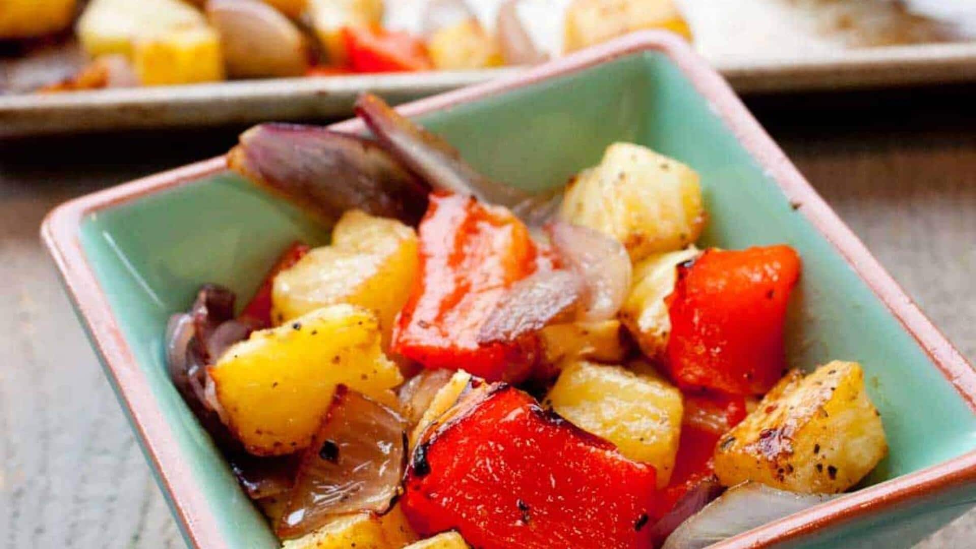 How to use bell pepper-pineapple combo in dishes