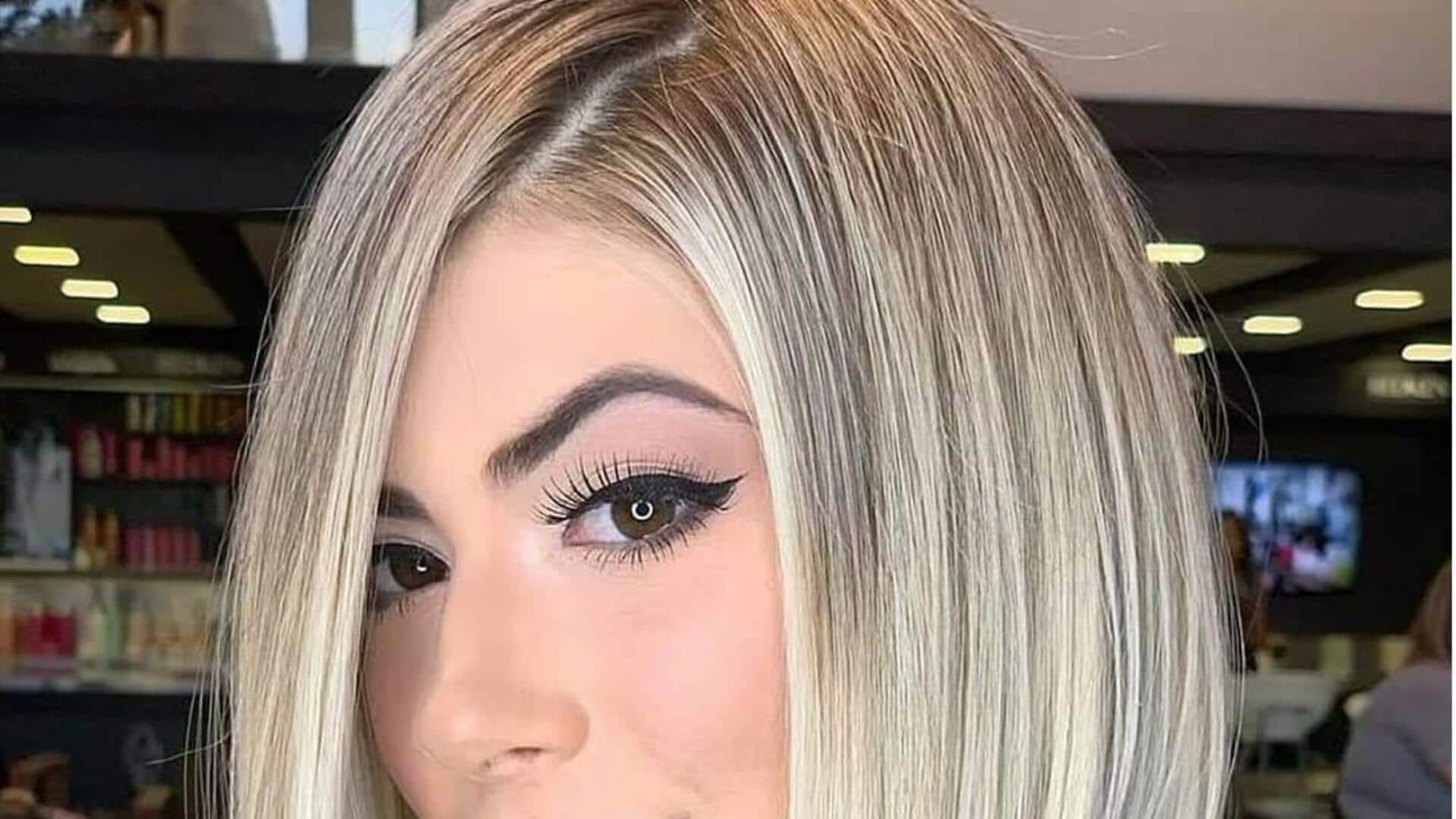 Hair stylists are going gaga over diagonal parts: Here's why