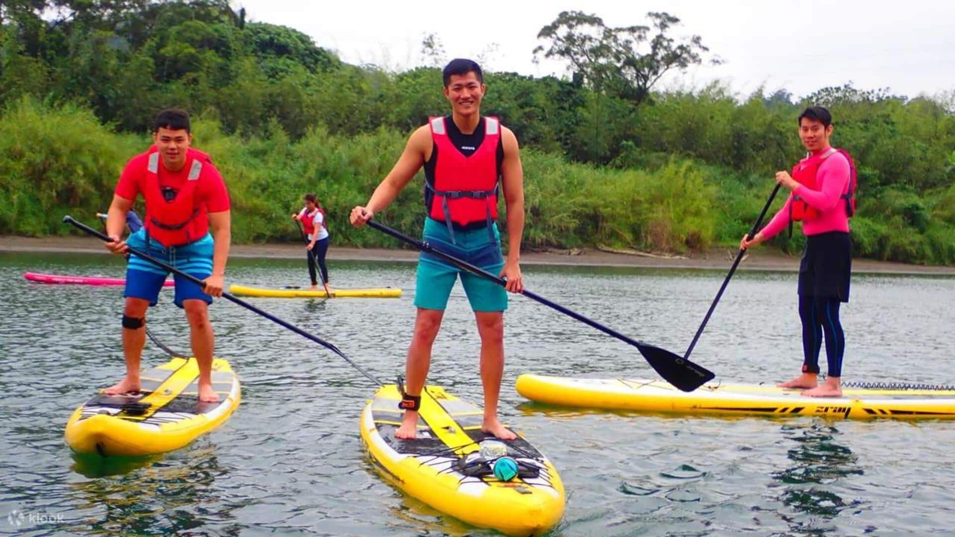 Stand-up paddleboarding: All about this low-impact activity