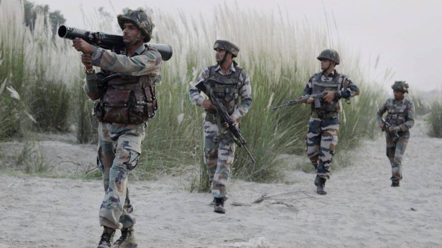 Army had launched an operation on Saturday Army had launched an operation on Saturday