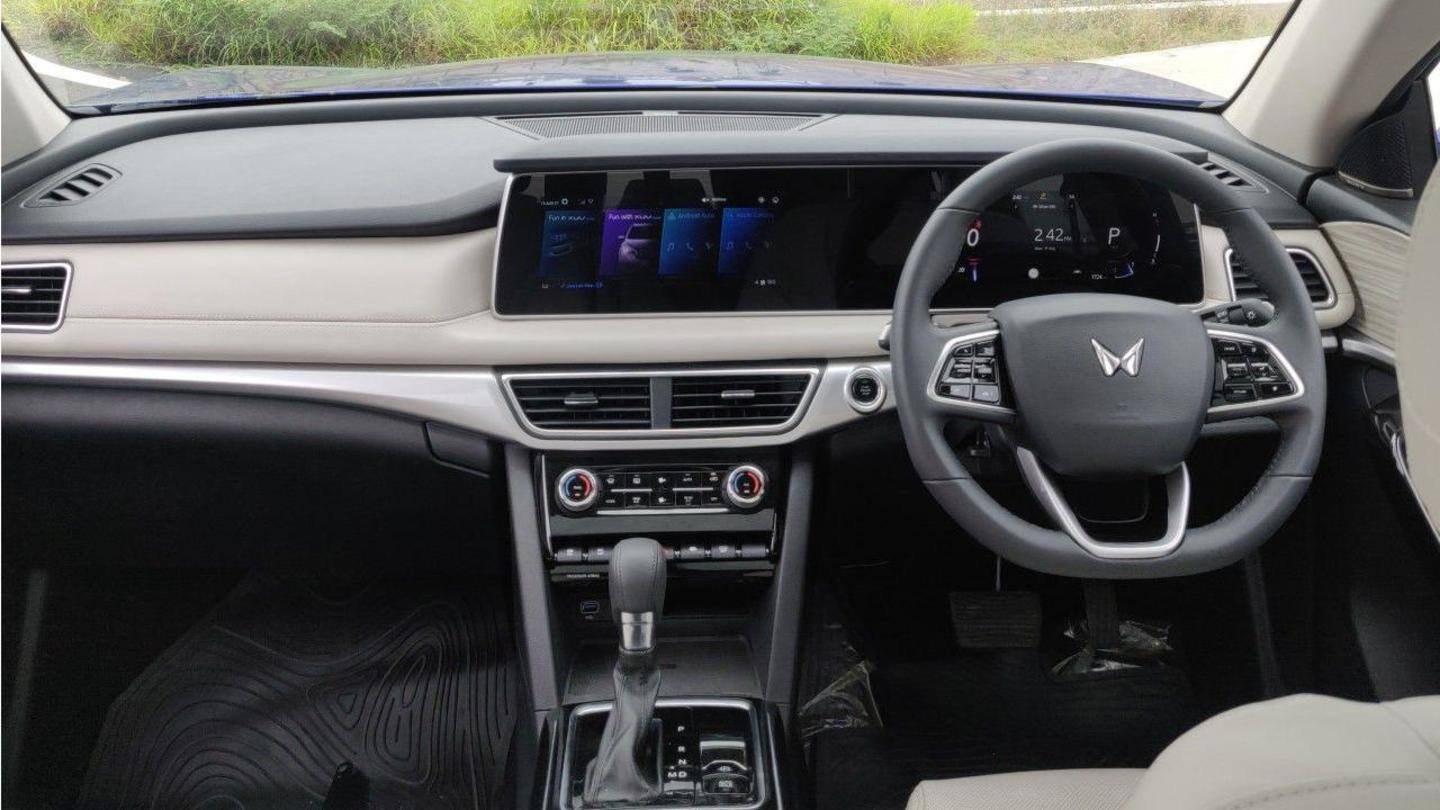 The vehicle has a 10.25-inch touchscreen and a panoramic sunroof The vehicle has a 10.25-inch touchscreen and a panoramic sunroof