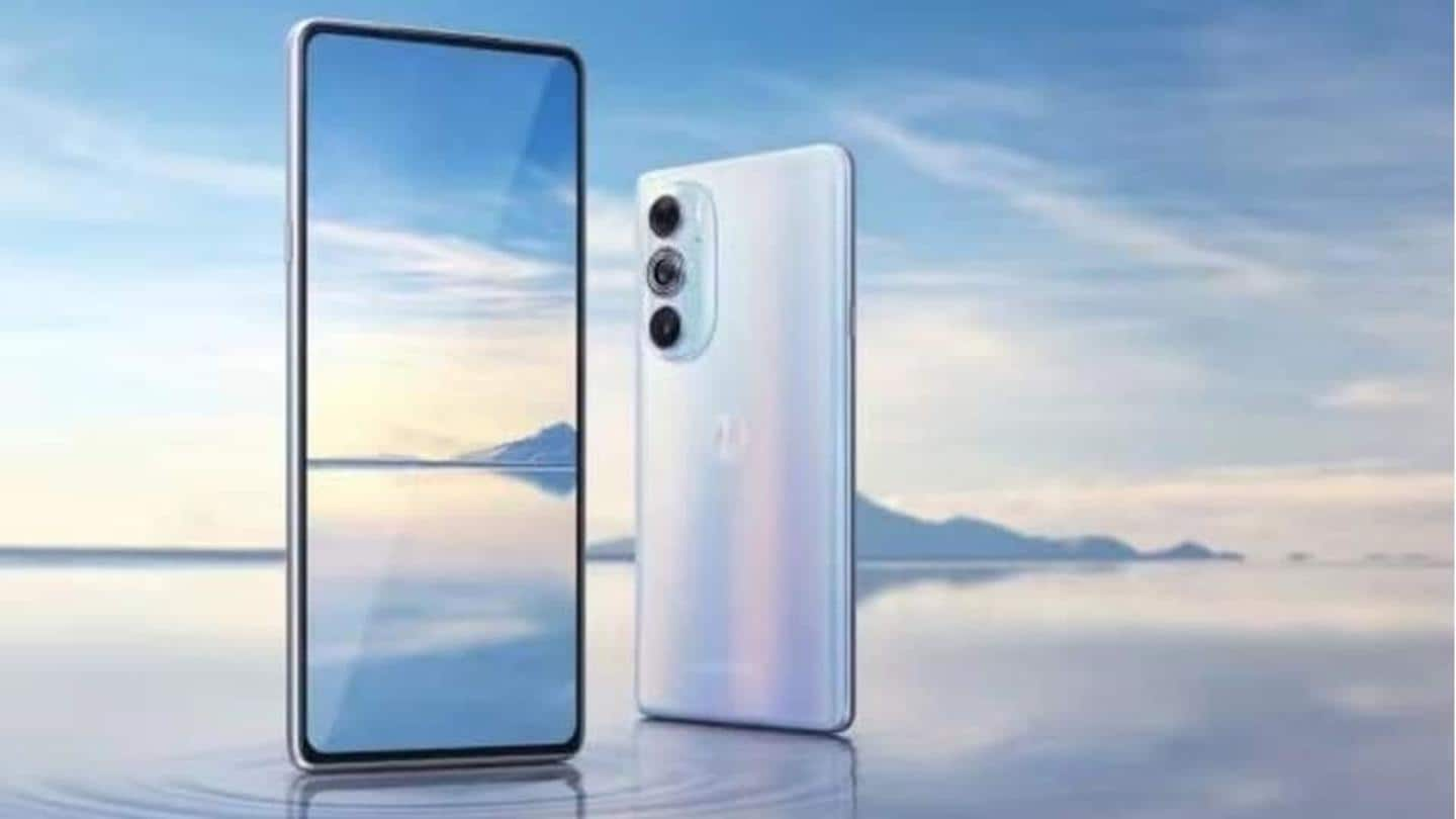 Moto Edge X30 Under-Screen Camera Edition debuts in China