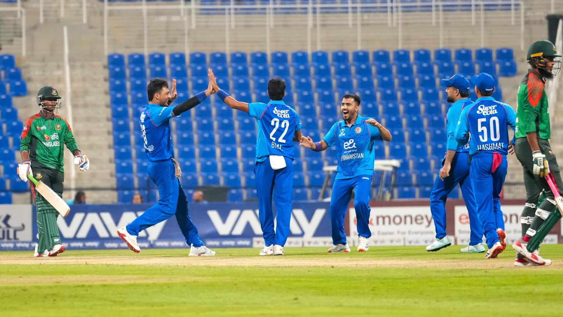 Afghanistan beat Bangladesh in 3rd ODI, complete clean sweep: Stats