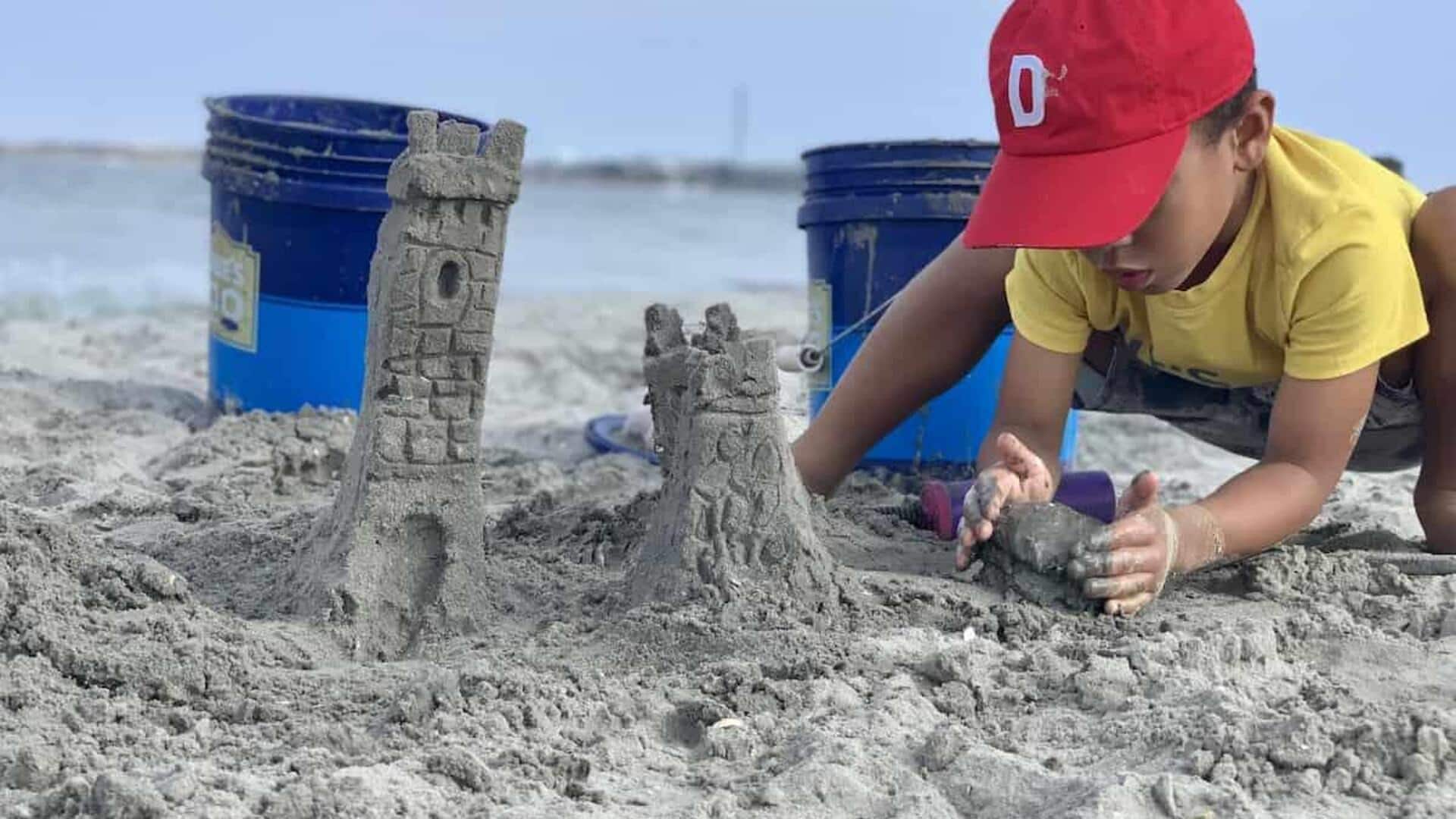 Sandcastle building: 5 unexpected perks