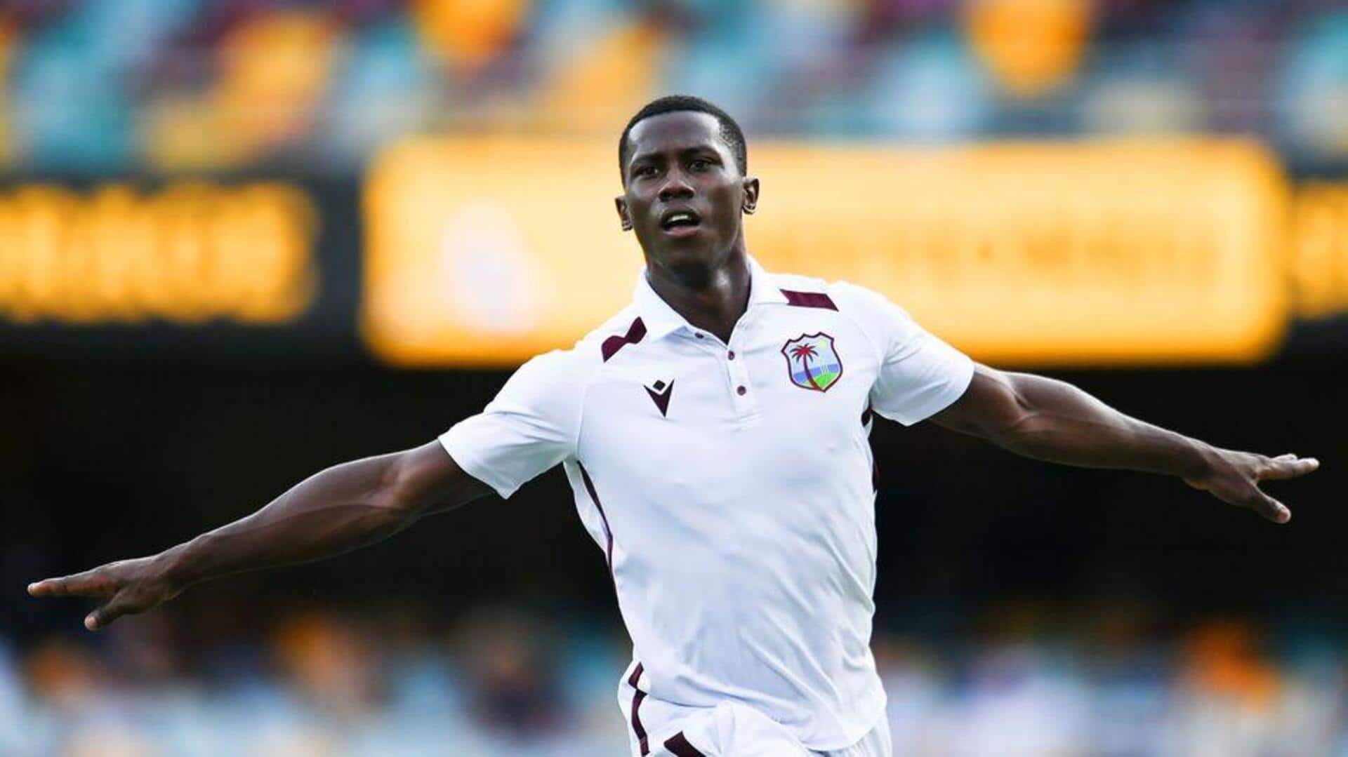 Shamar Joseph completes 100 wickets in First-Class cricket: Key stats 