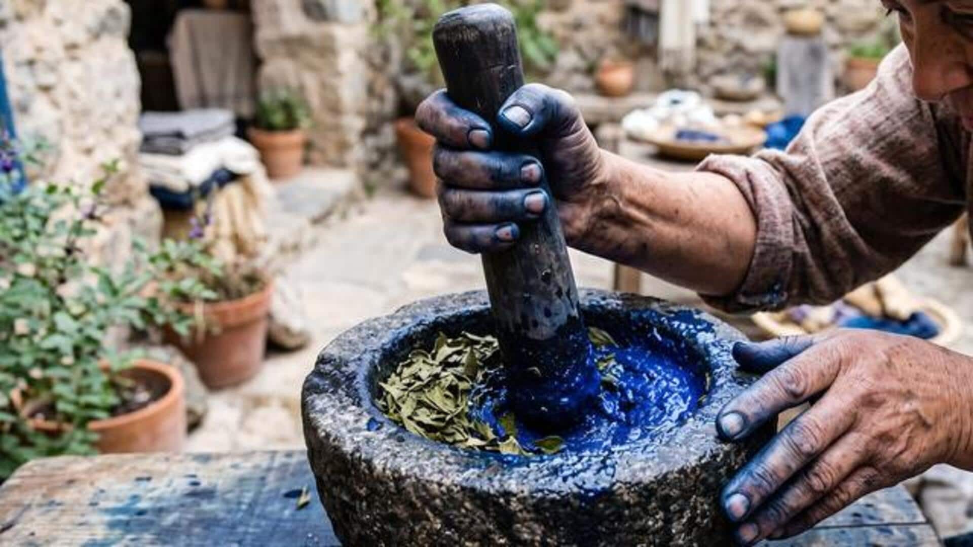 Blue indigo: A unique beauty ritual of the Tuareg tribe