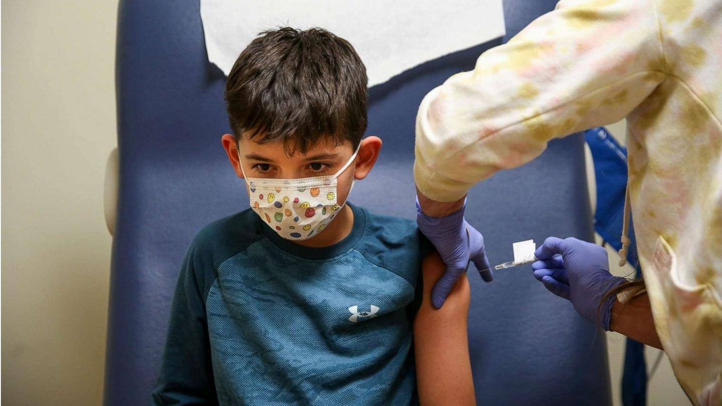 Vaccination for kids likely in January Vaccination for kids likely in January