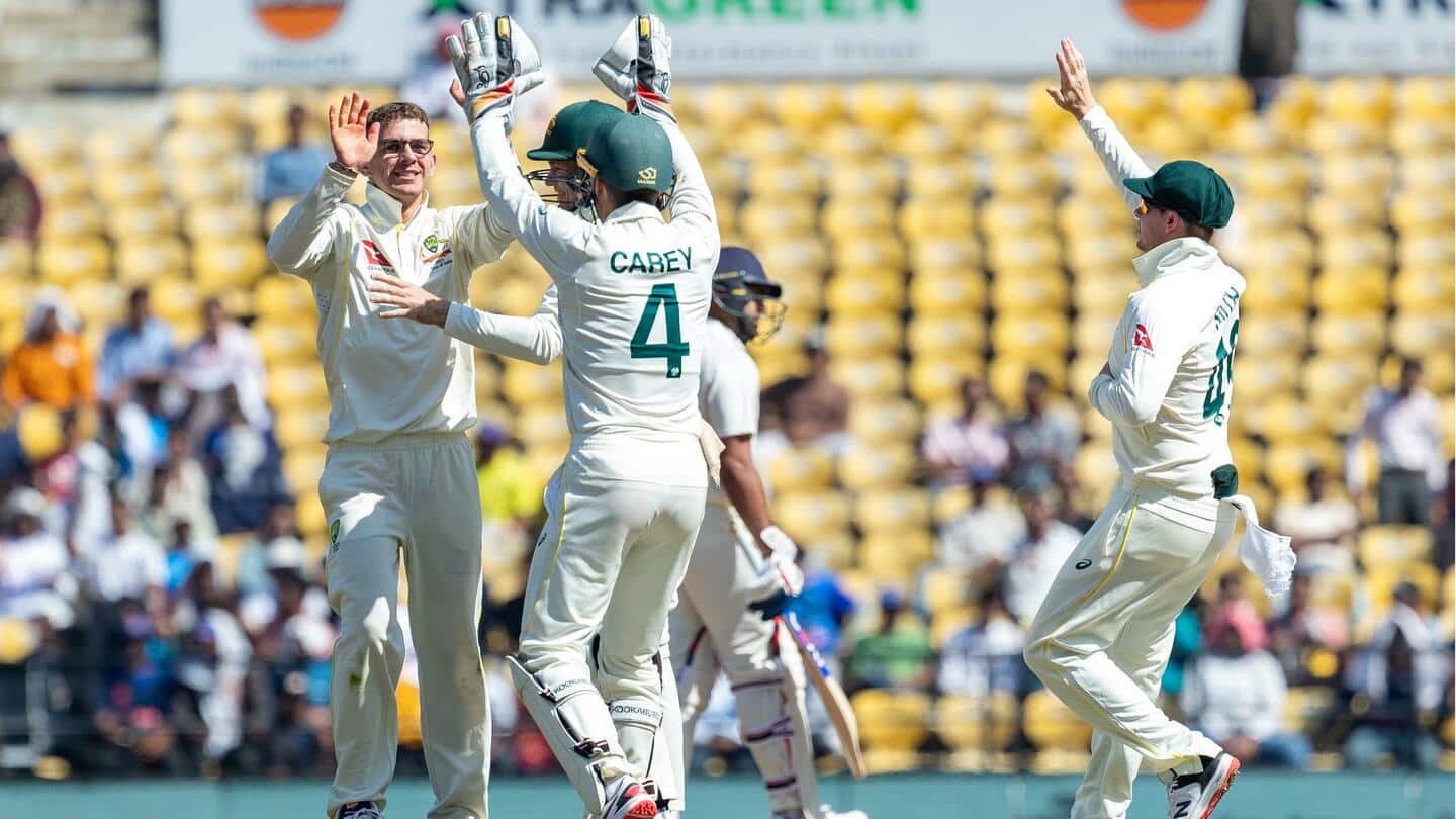 Todd Murphy claims 3rd-best figures on debut innings for Australia