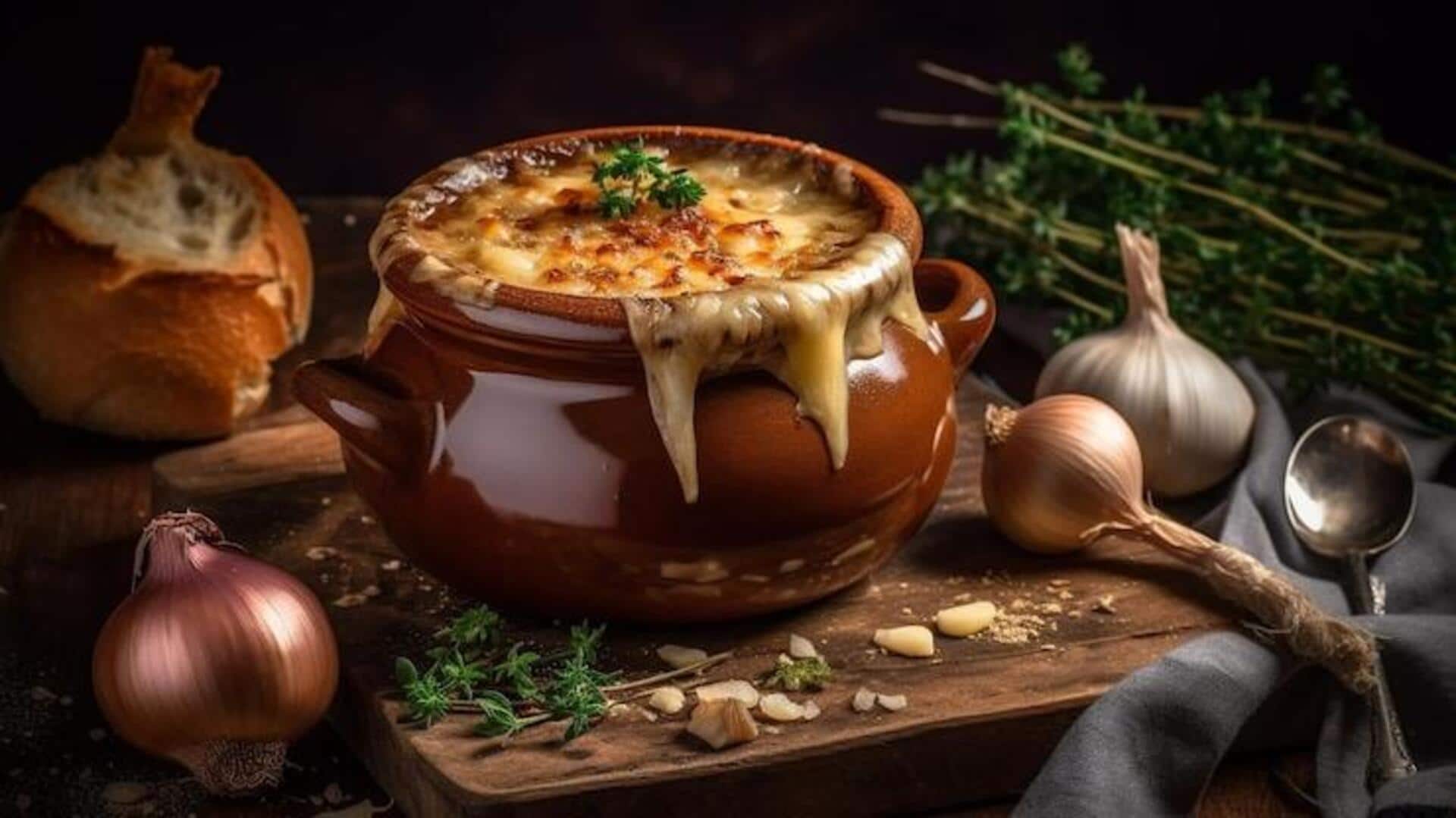Try this classic French onion soup recipe today